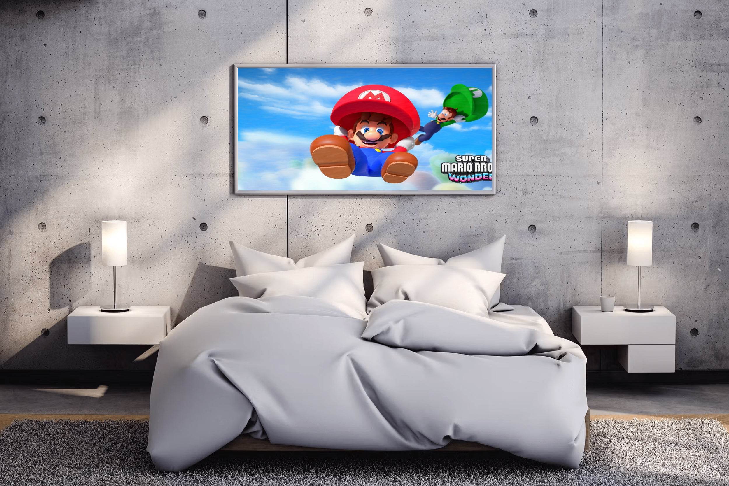 Super Mario Gaming Wall Art - beink online art store