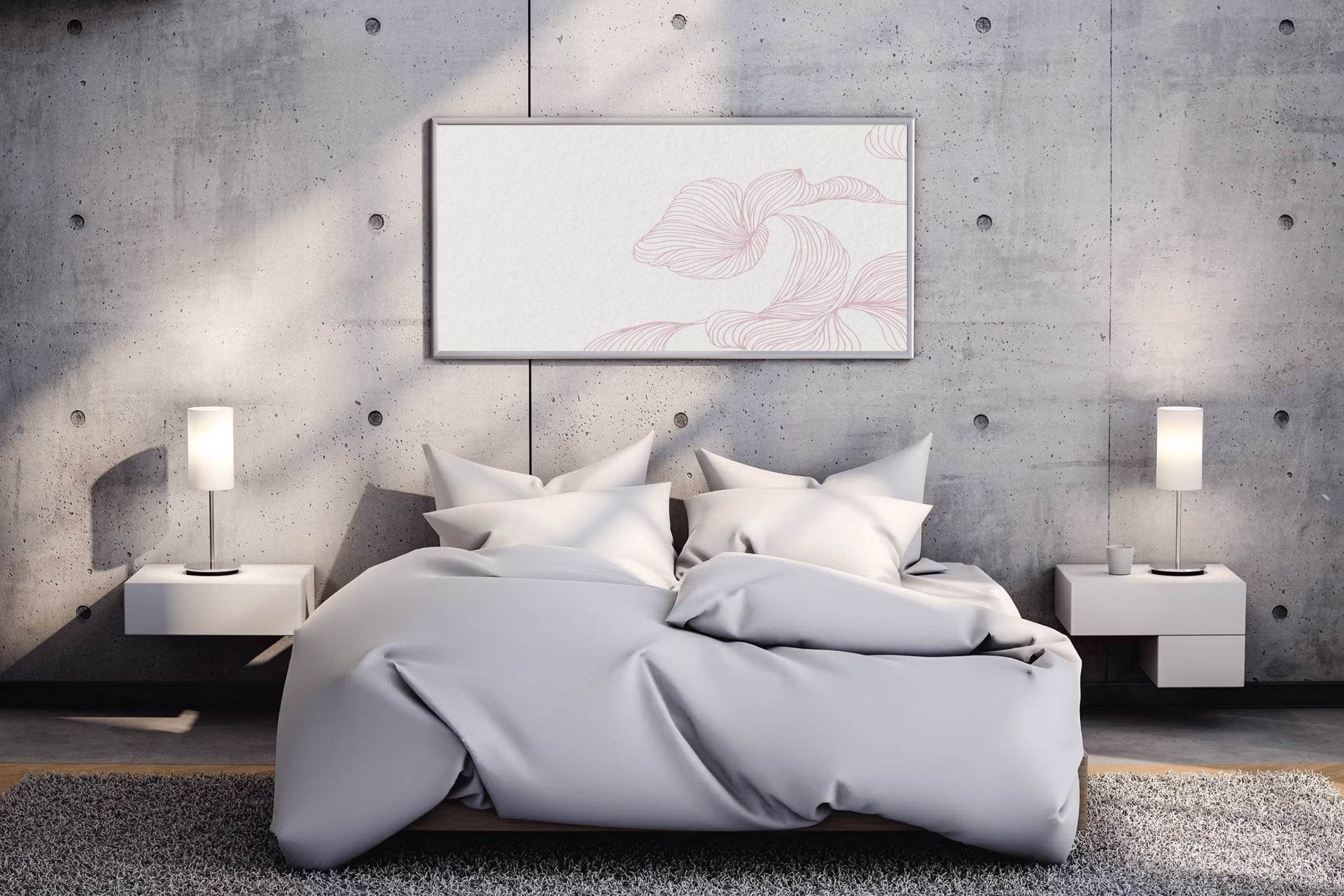 Leaf Flower Dill Line Art - beink online art store