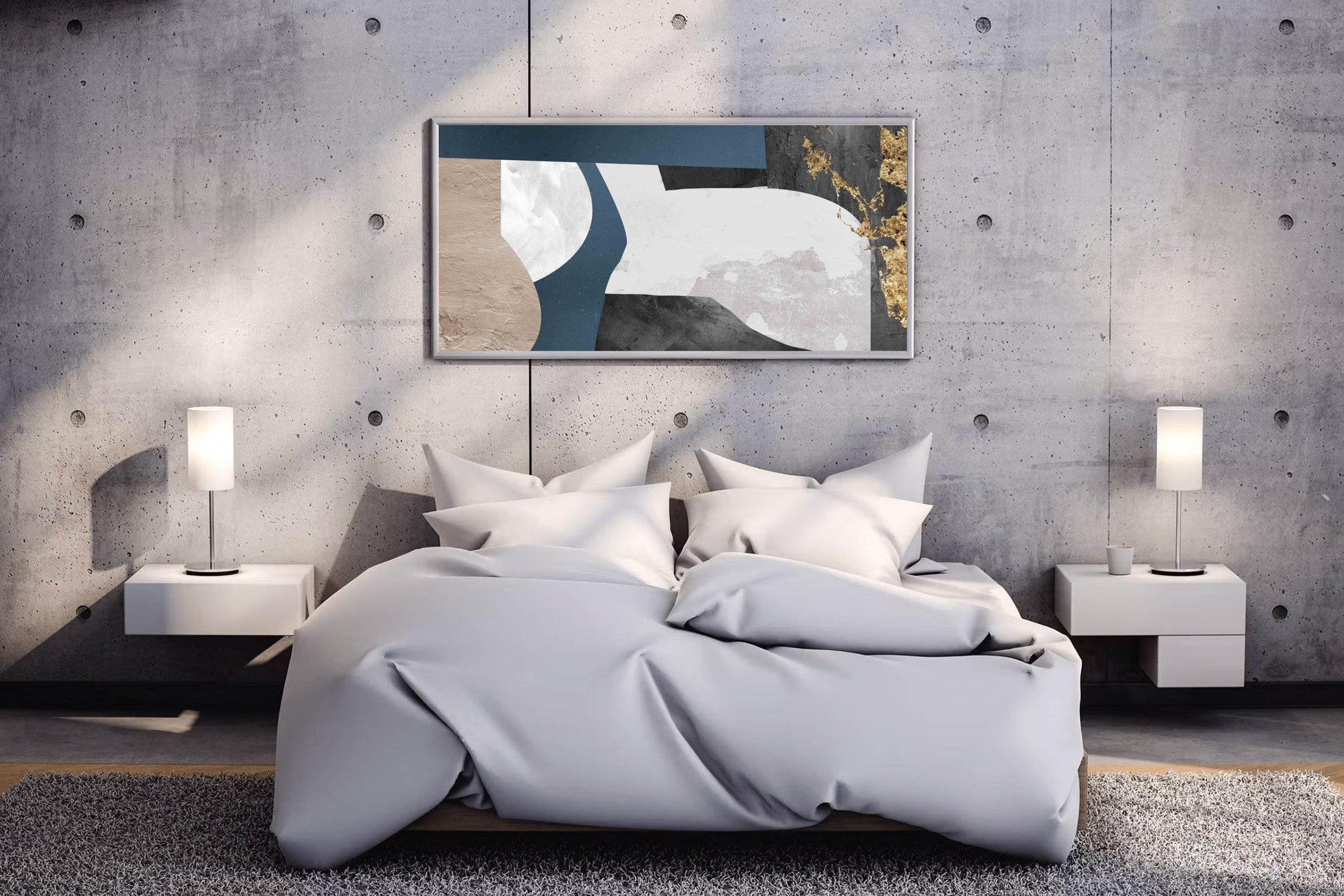 Irregular Shape Painting Abstract Wall Art - beink online art store
