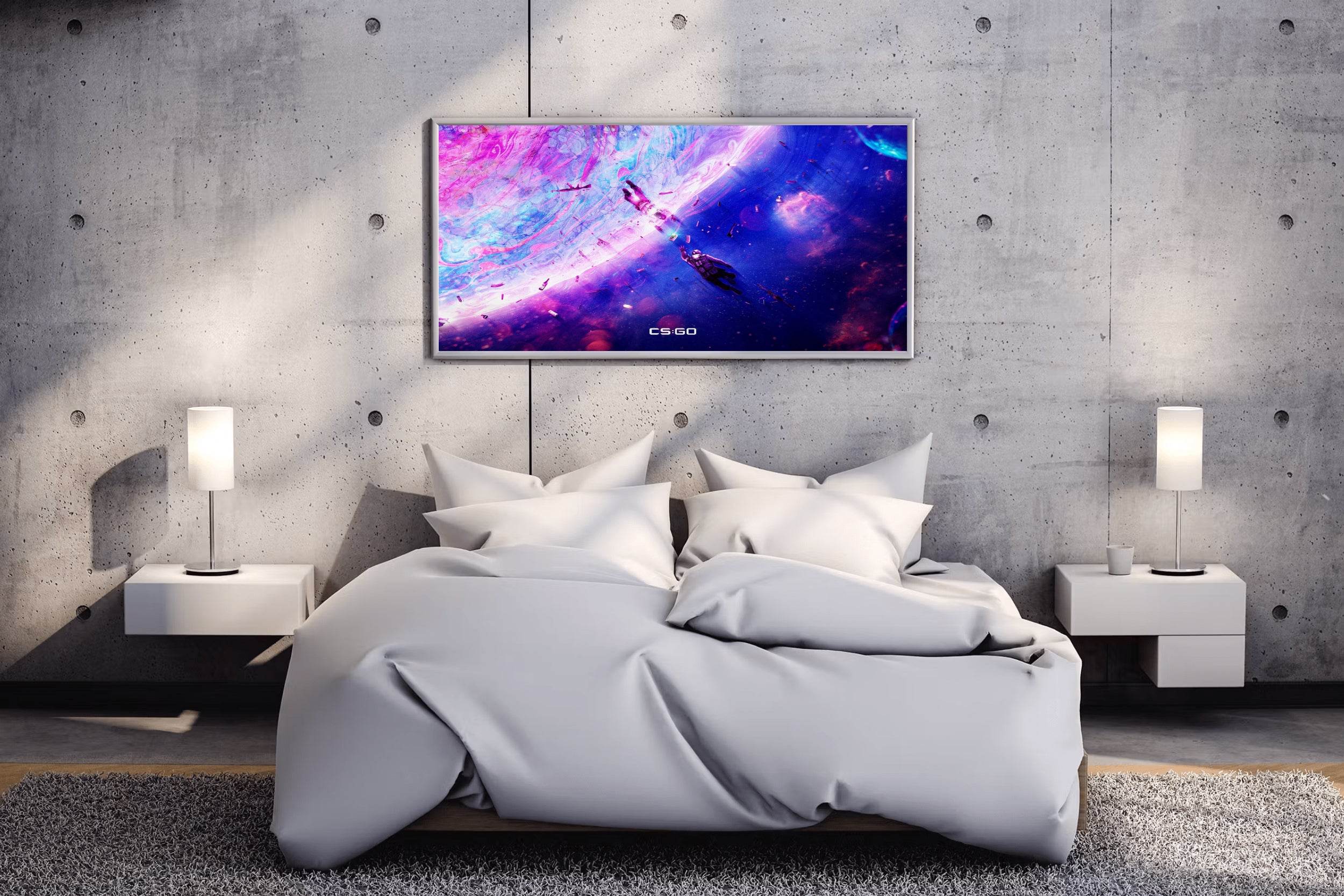 CSGO Space Gaming Wall Art - beink online art store