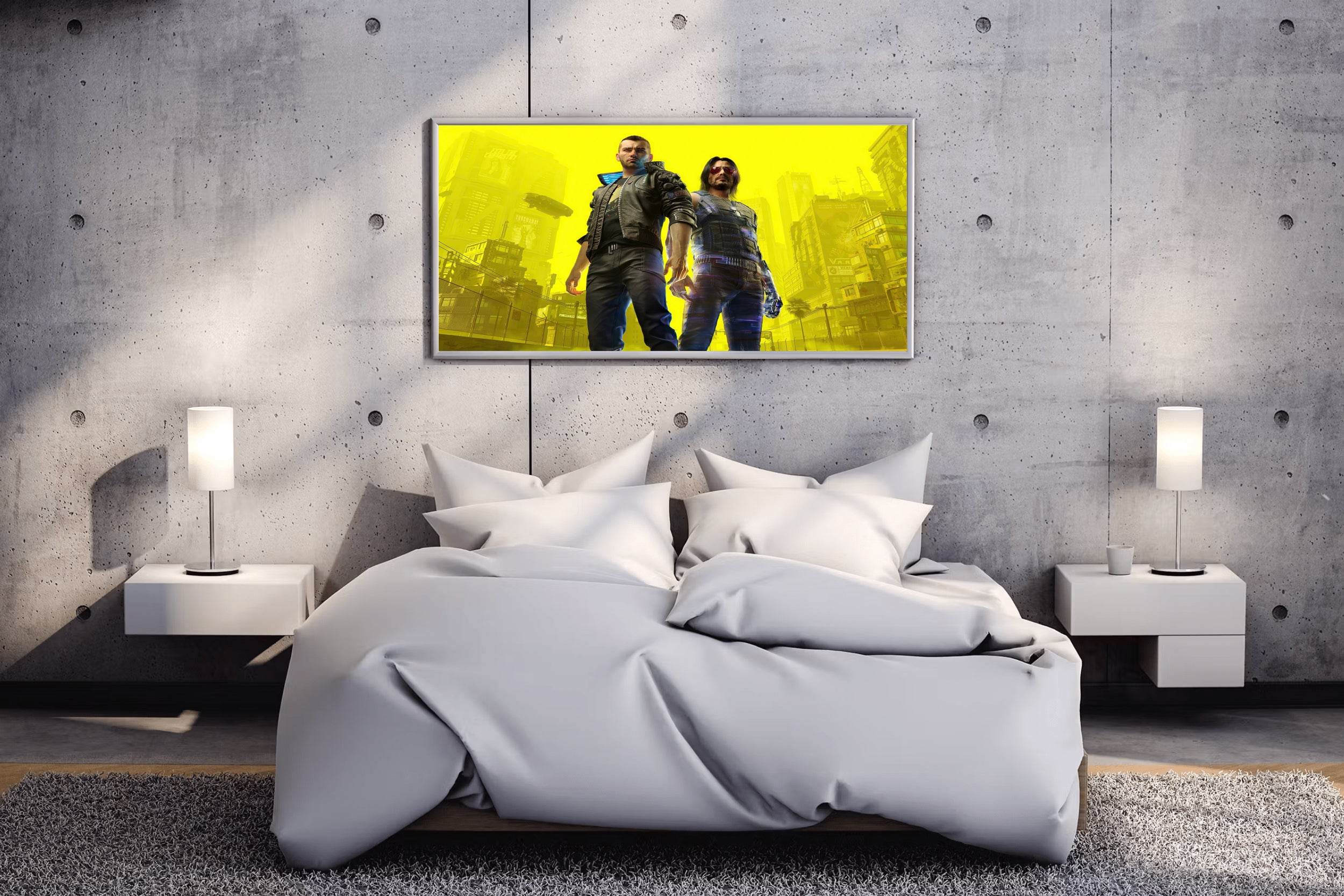 Cyberpunk 2077 Gaming Wall Art - beink online art store
