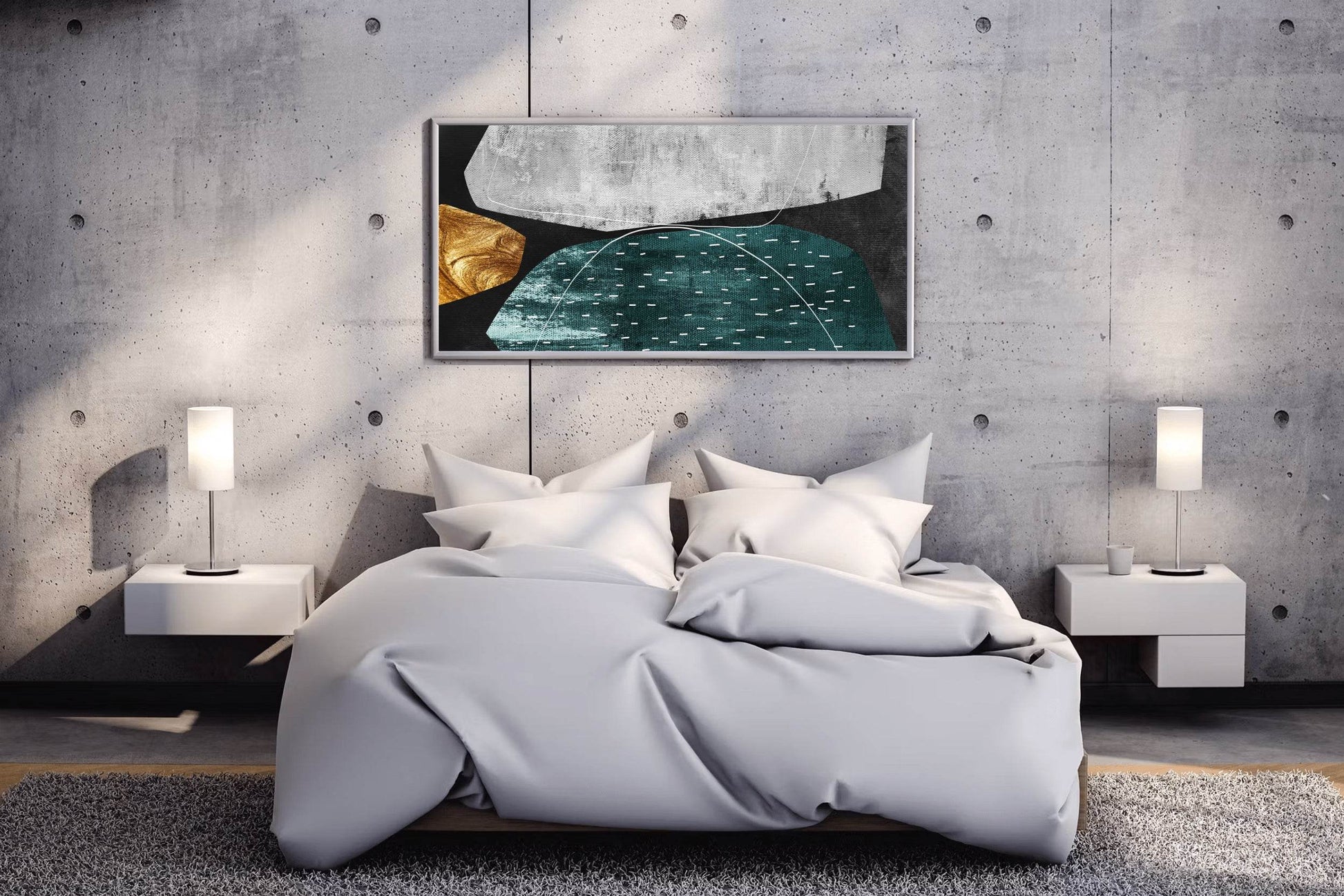 Old Age Stone Abstract Wall Art - beink online art store