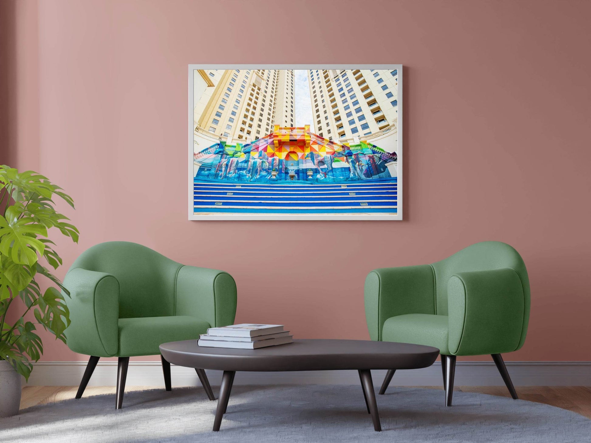 A Vibrant Cityscape Wall Art - beink online art store