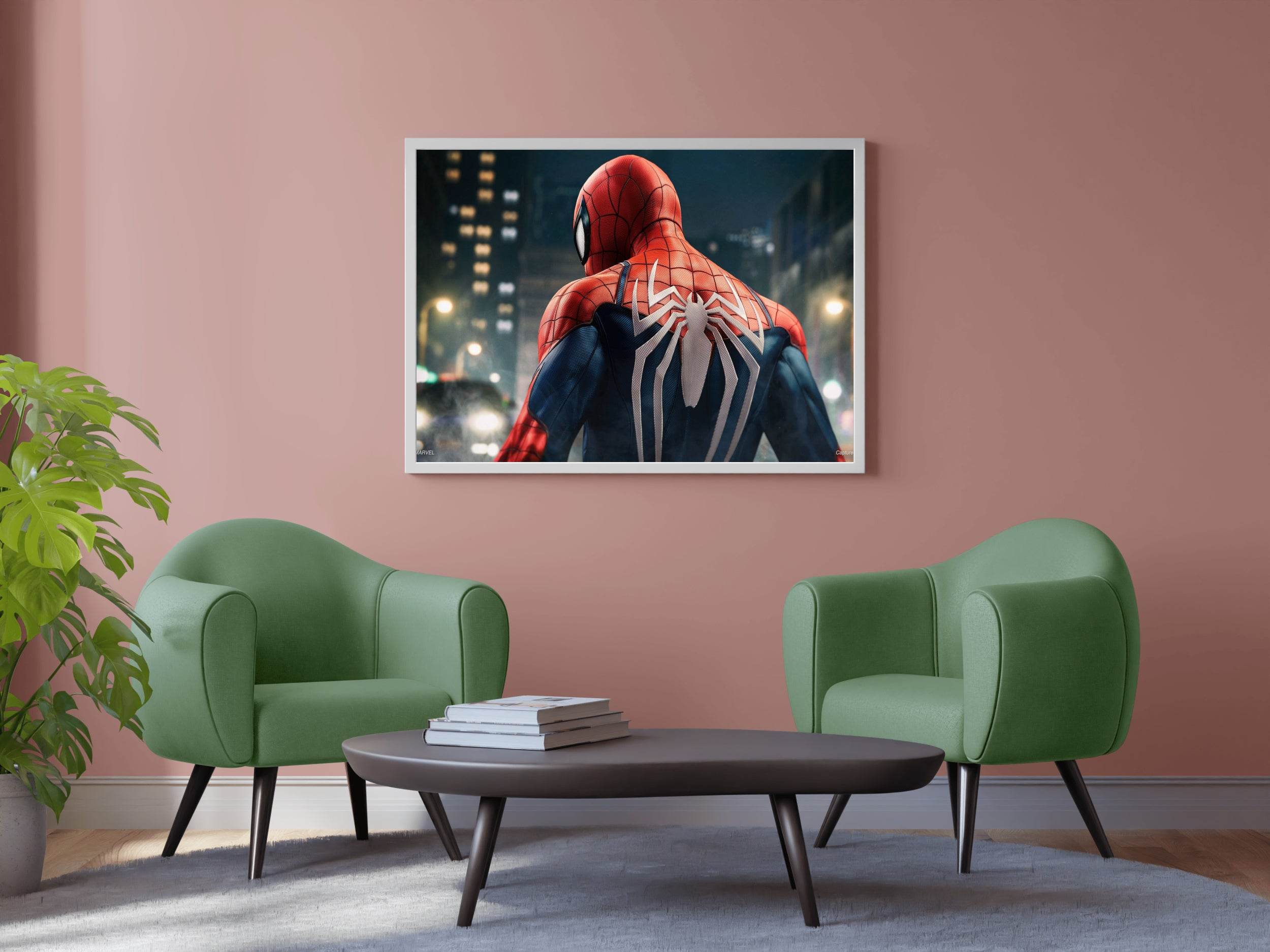 Marvels Spider Man 4k Gaming Wall Art - beink online art store