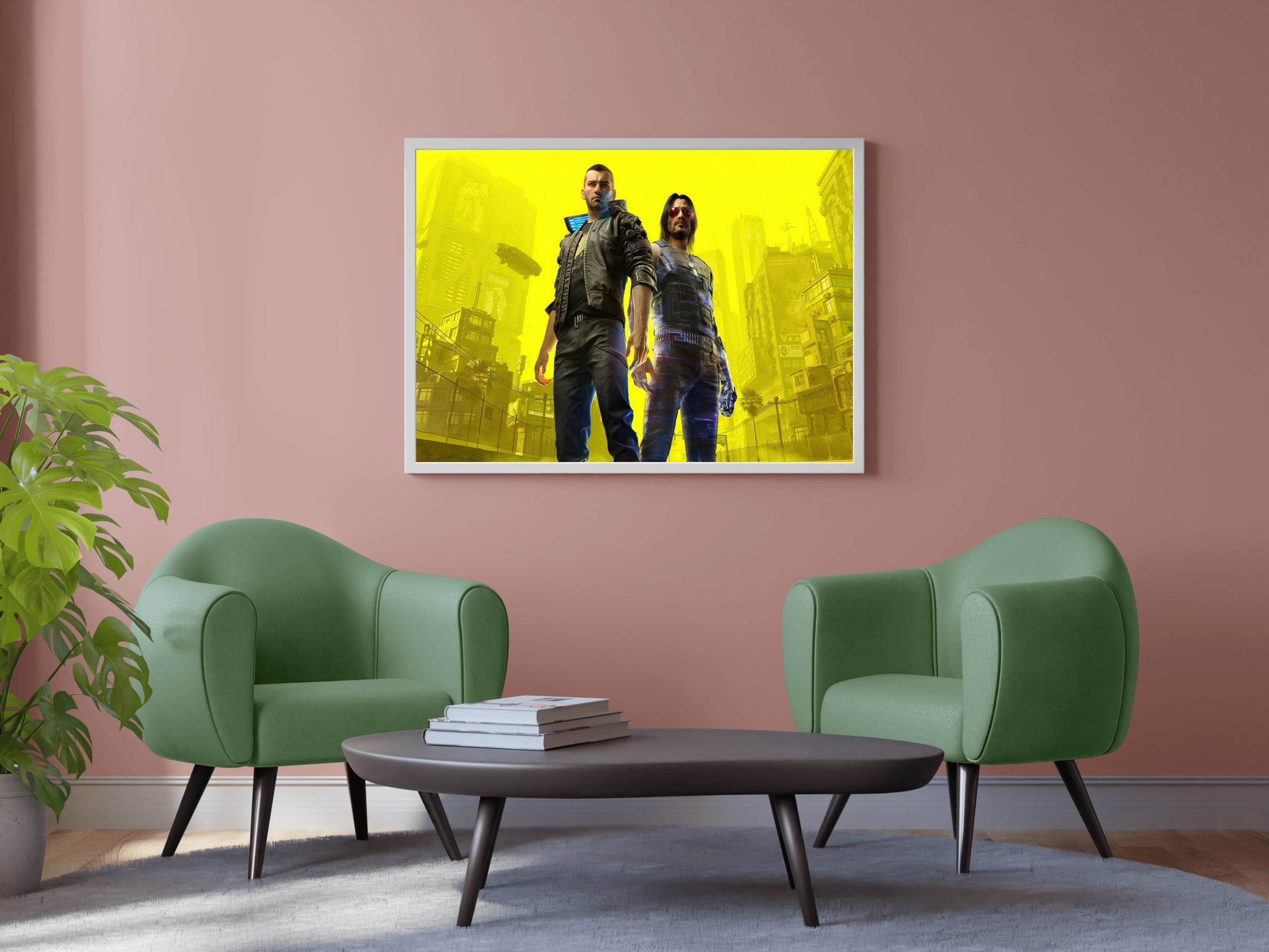 Cyberpunk 2077 Gaming Wall Art - beink online art store