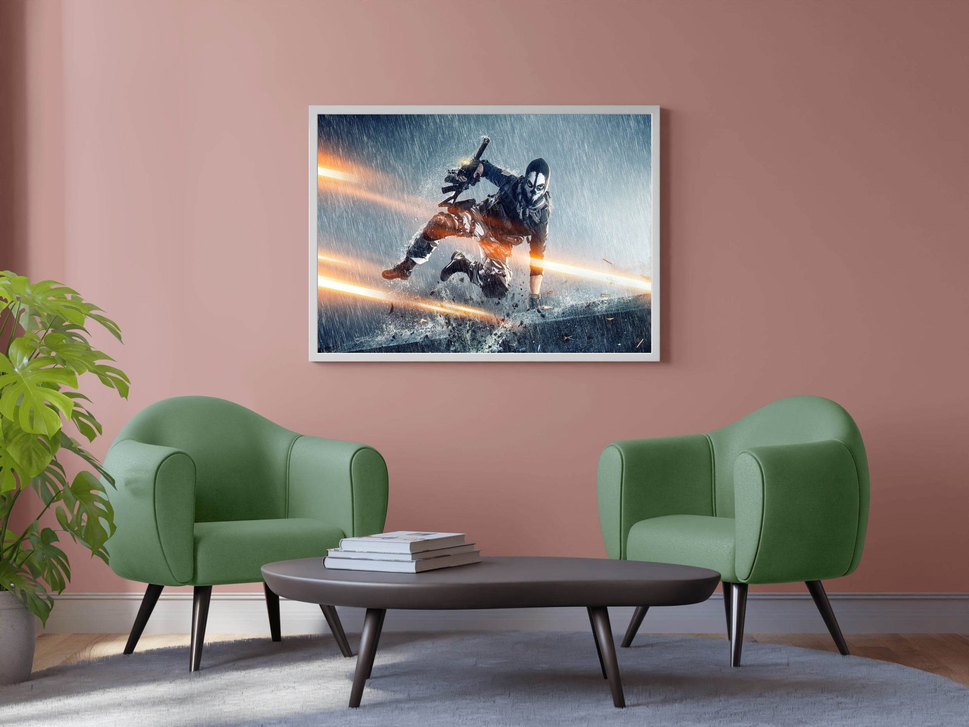 BATTLE FIELD Gaming Wall Art - beink online art store