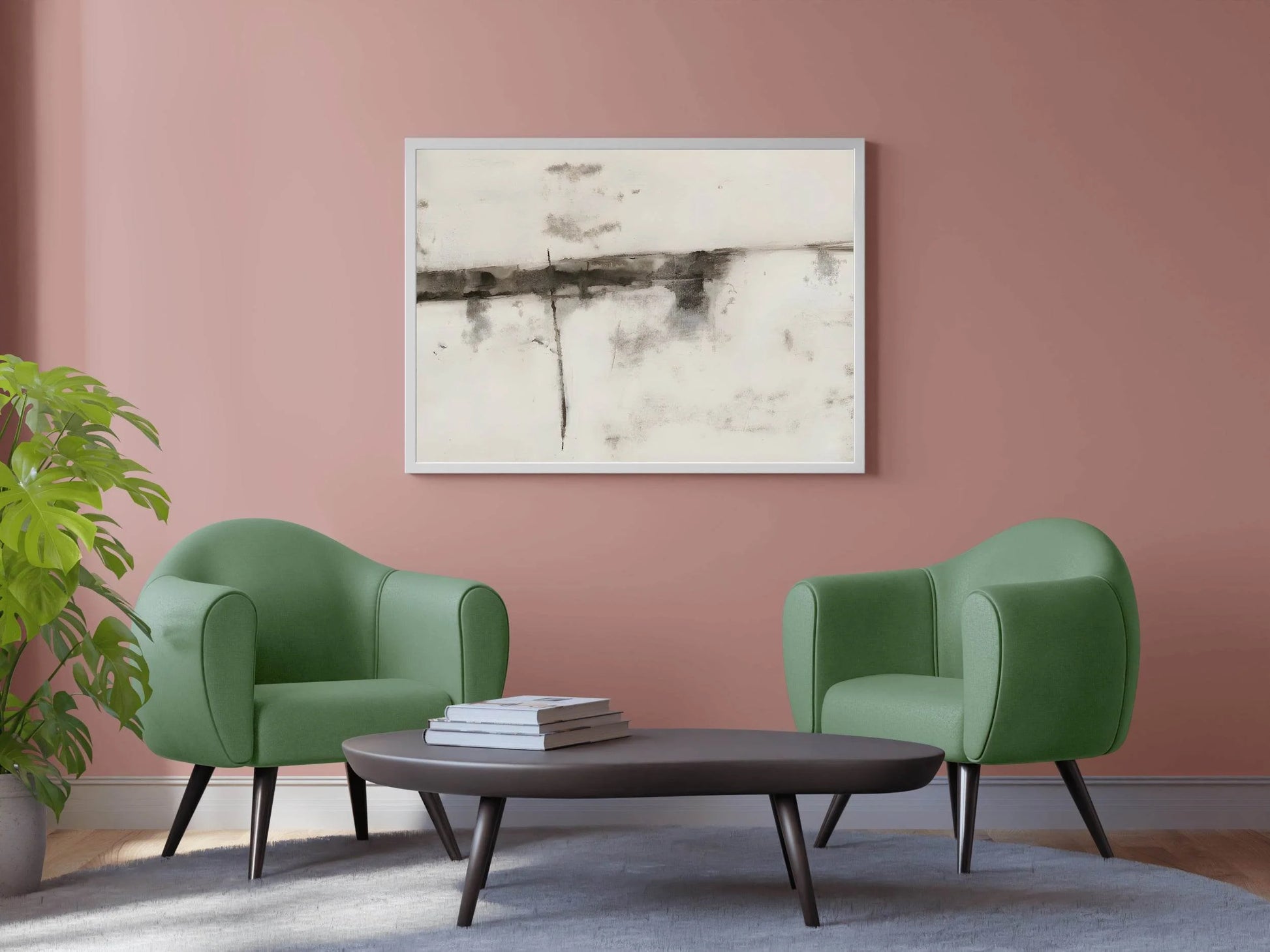 Background Texture of Broken Old Concrete Wall Art - beink online art store