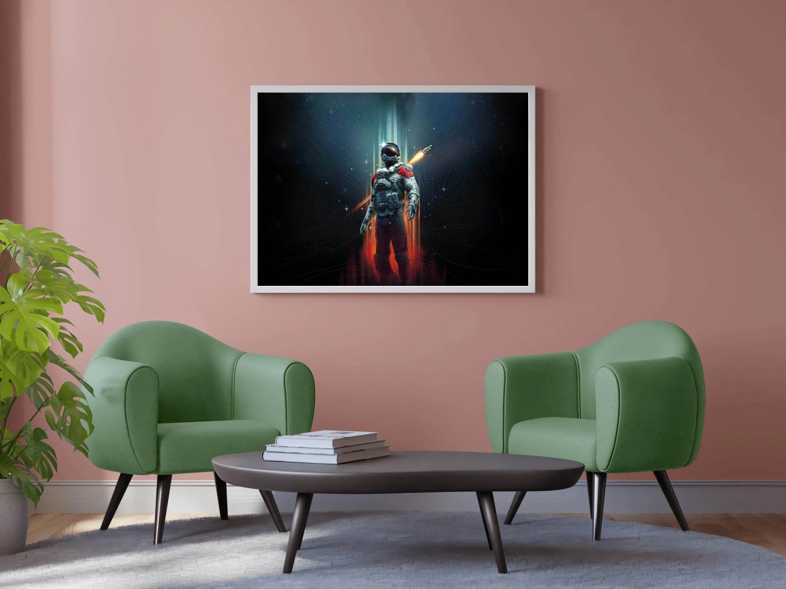 Starfield Shattered Space Gaming Wall Art - beink online art store