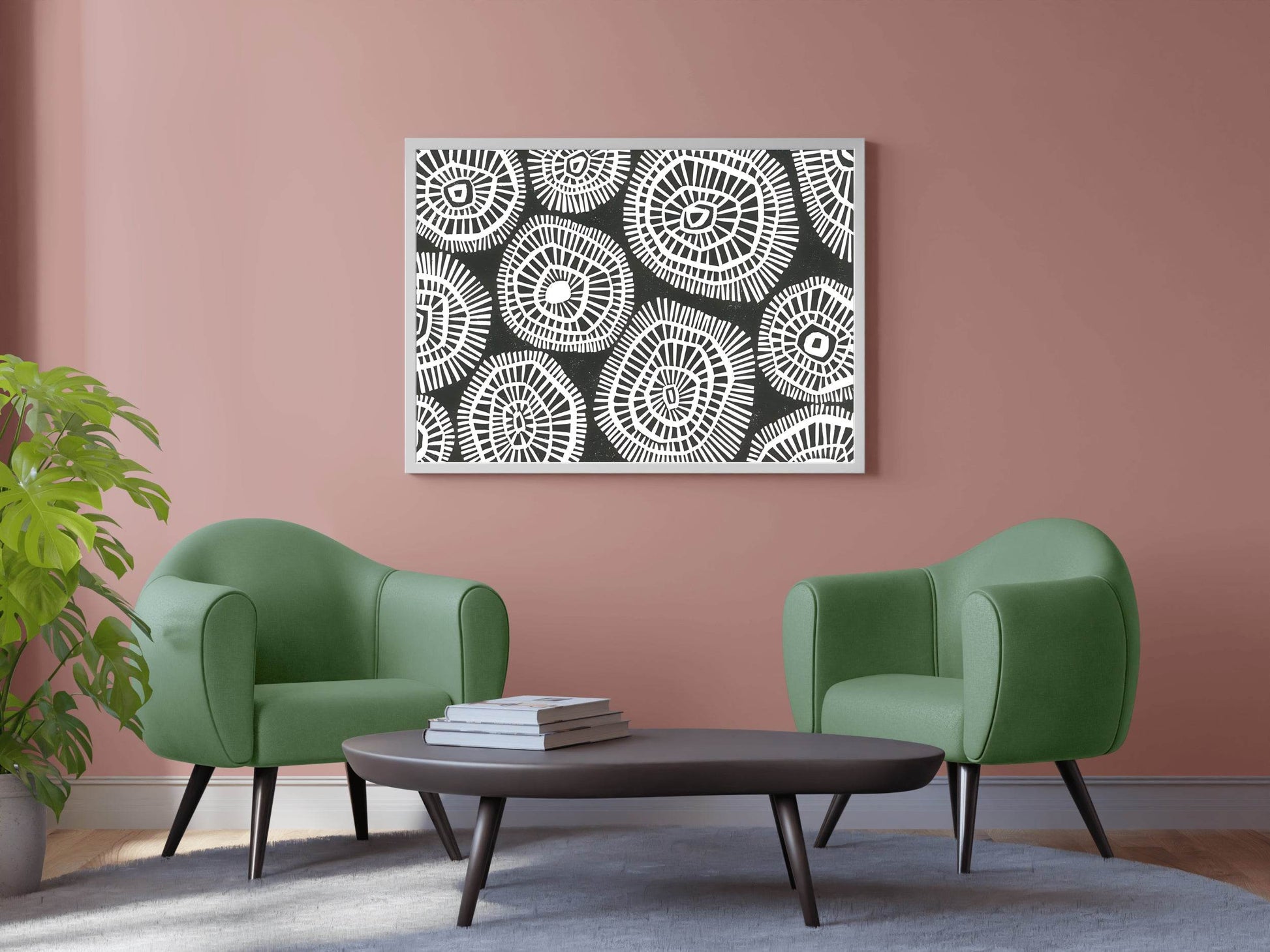 Tribal Tapestry Modern Wall Art - beink online art store