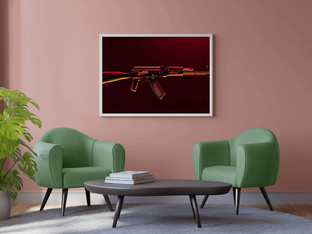PUBG AK47 Gaming Wall Art - beink online art store