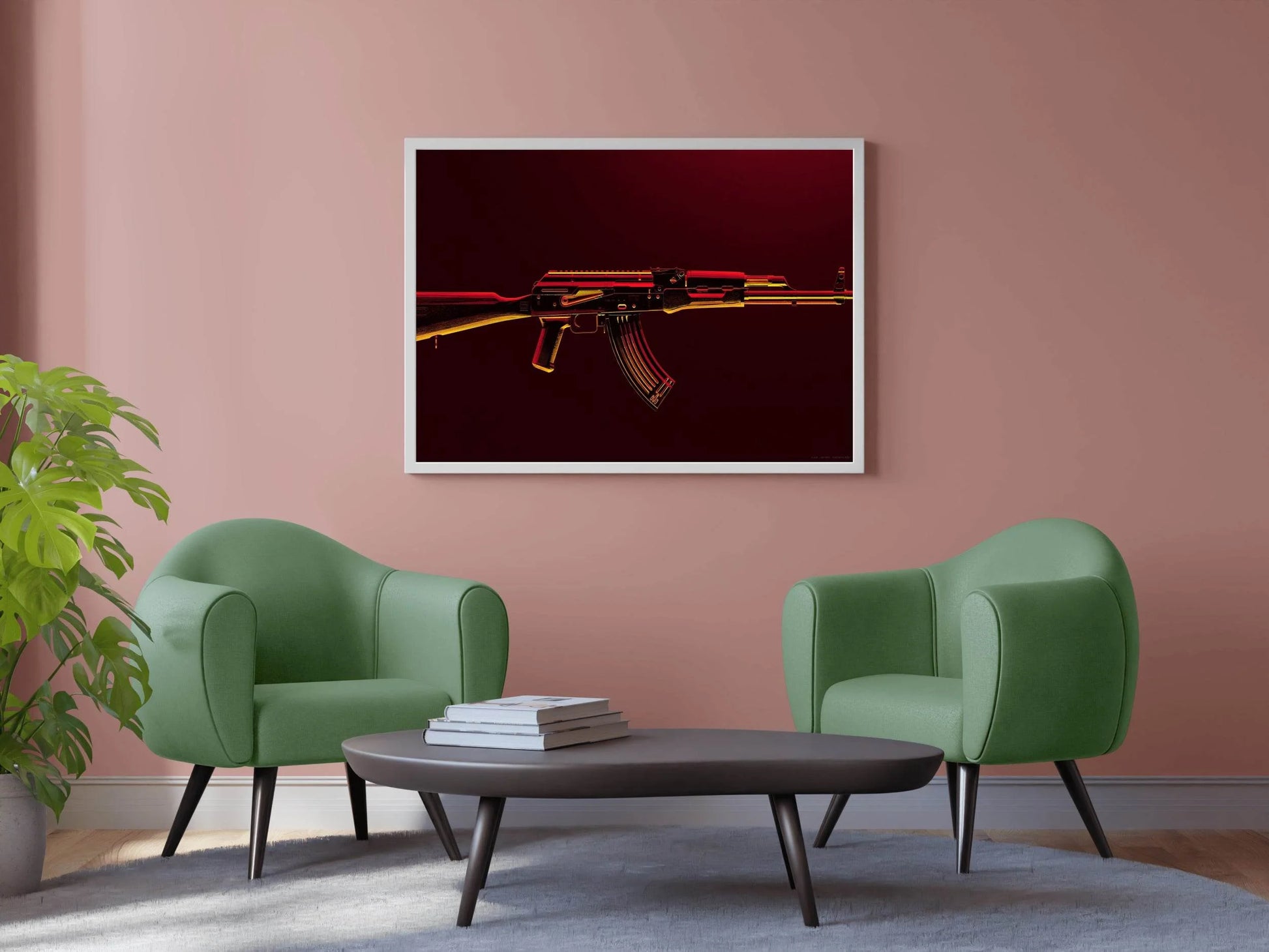 PUBG AK47 Gaming Wall Art - beink online art store