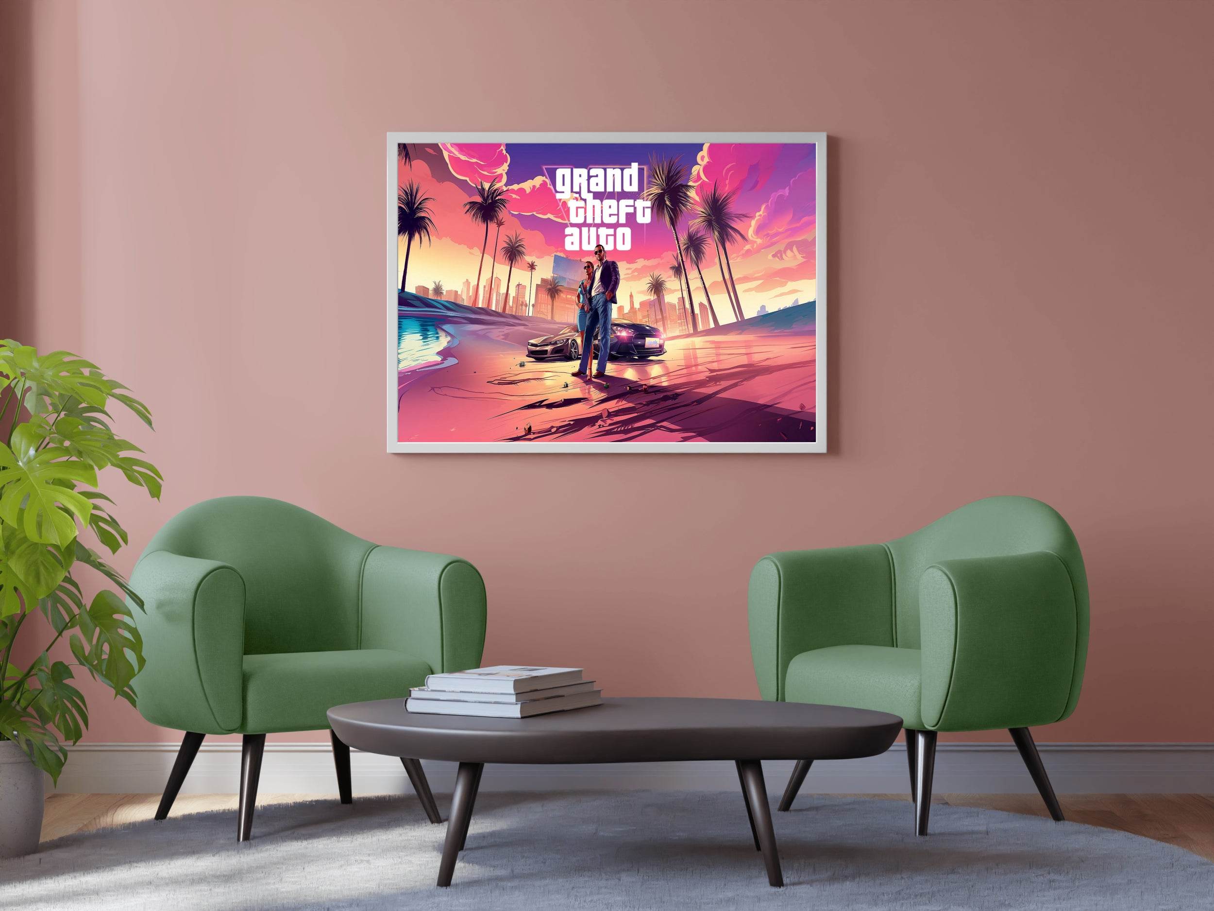 GTA 6 Gaming Wall Art - beink online art store