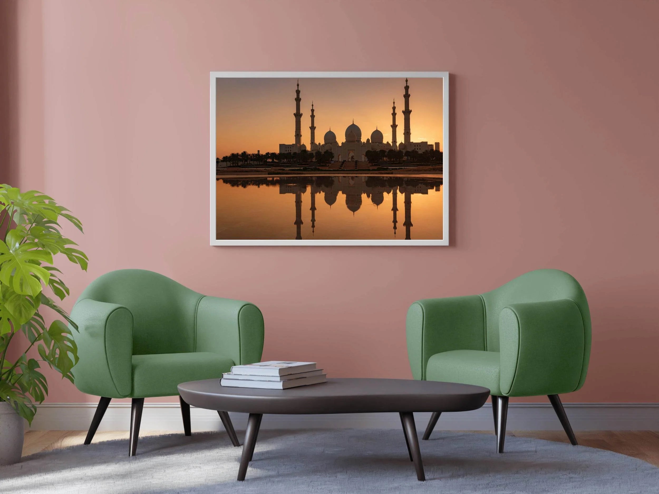 Grandeur of the Mosque Wall Art - beink online art store