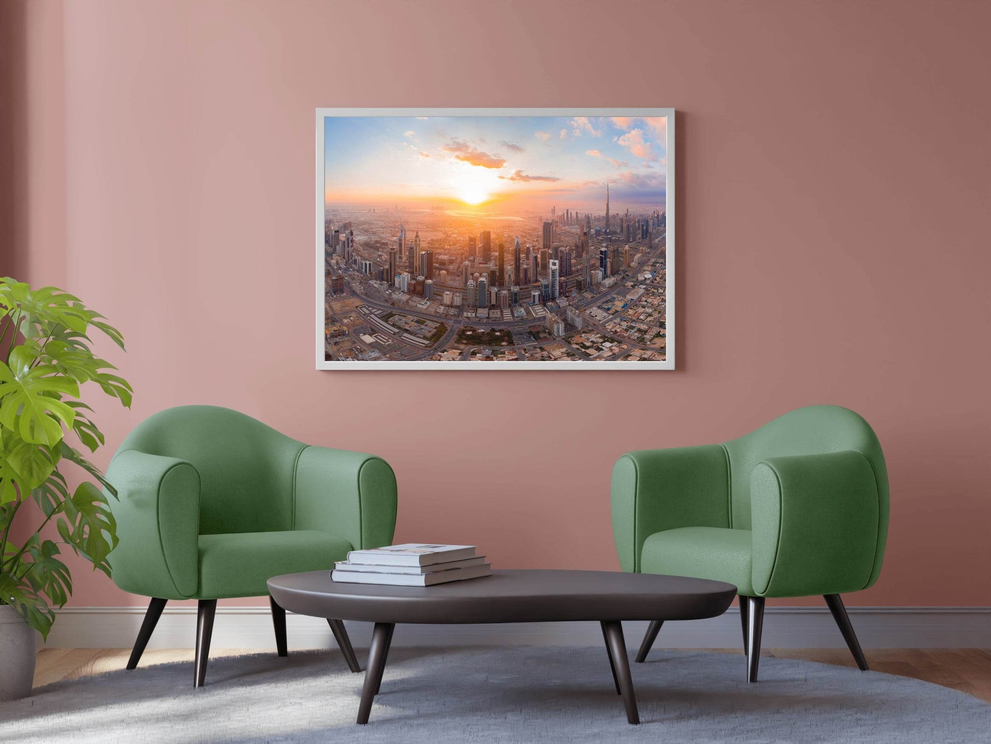A Panoroma of the Skyline Wall Art - beink online art store