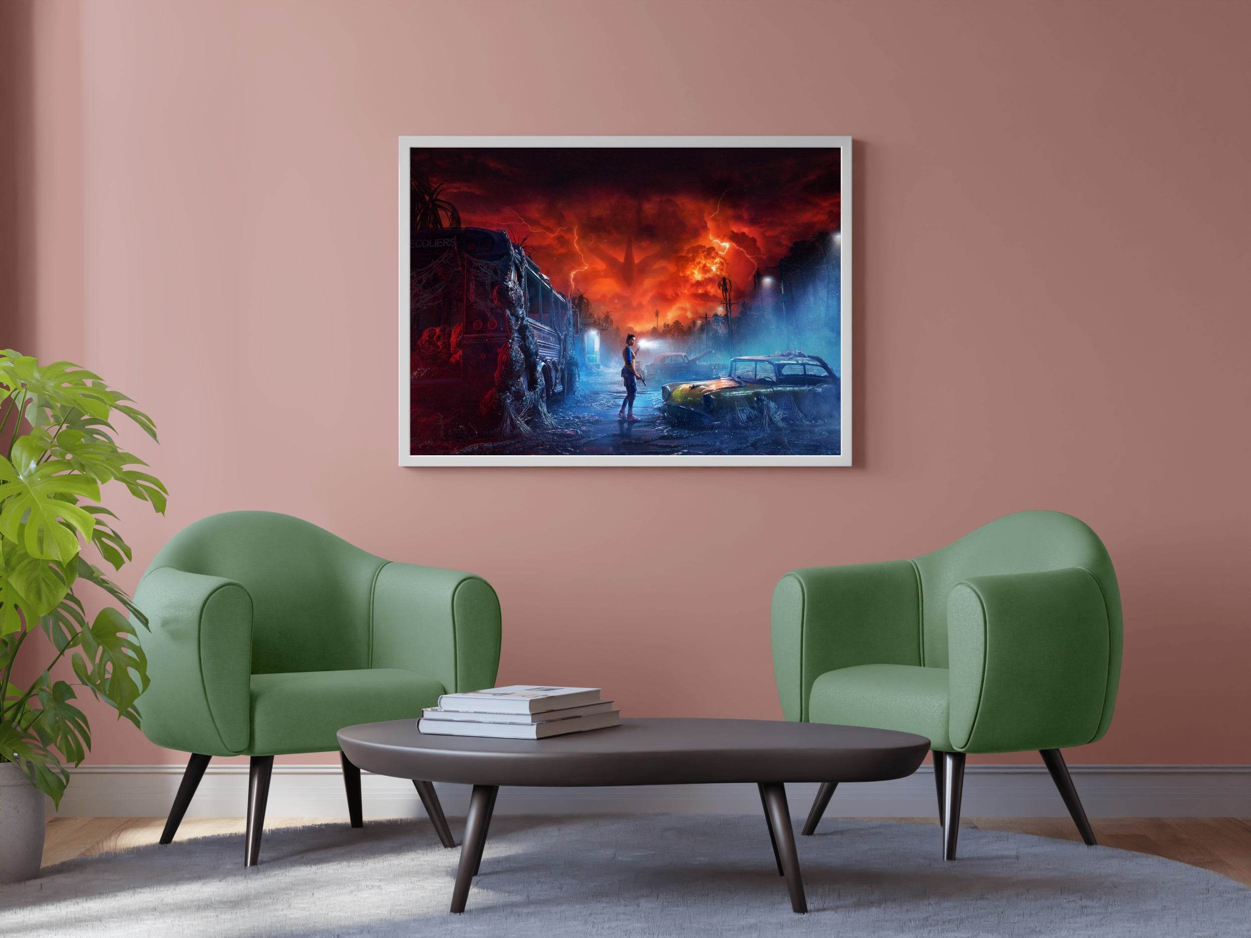 Far Cry 6 Stranger Things Gaming Wall Art - beink online art store