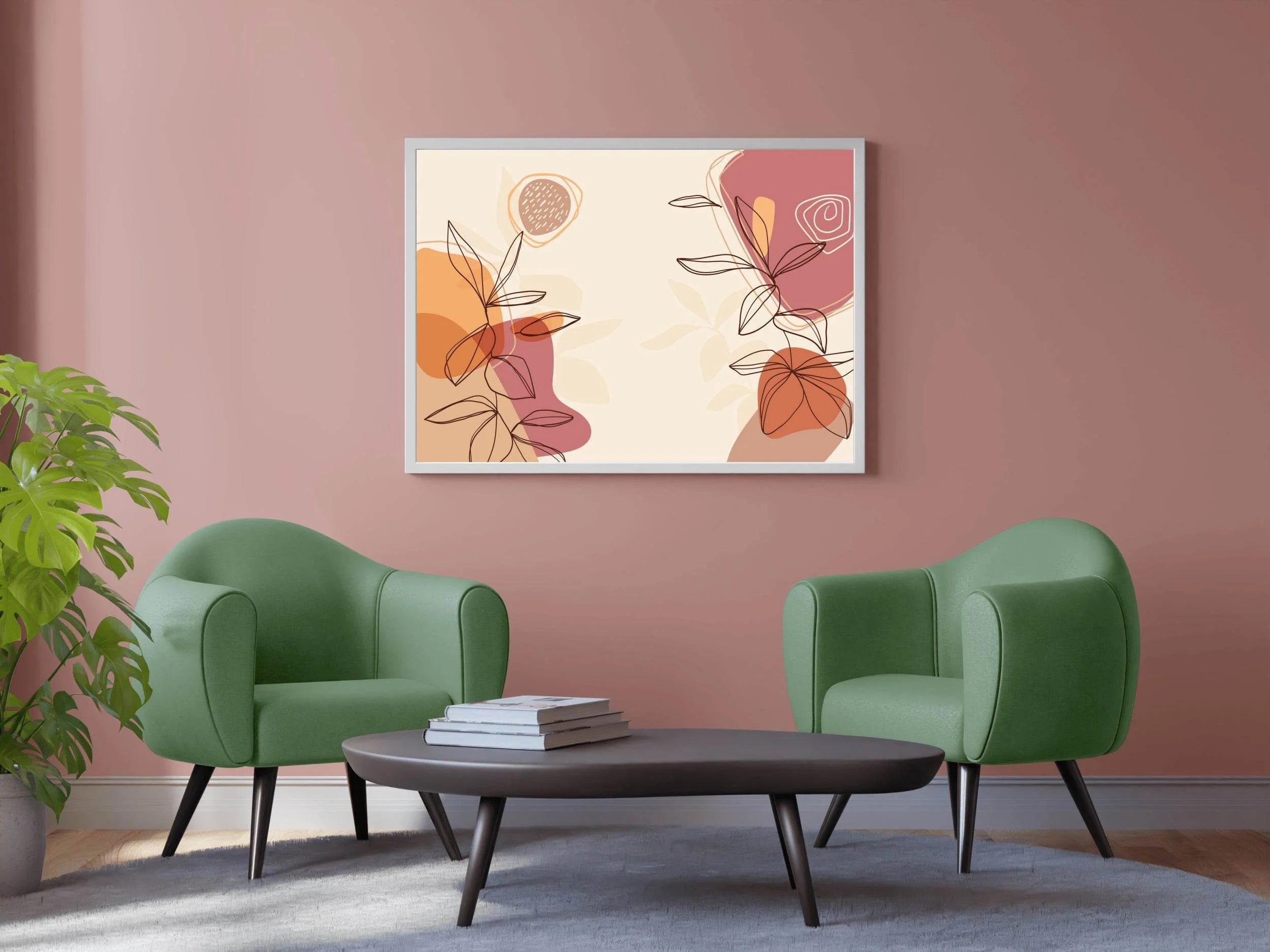 Oriental Bouquet Wall Art - beink online art store