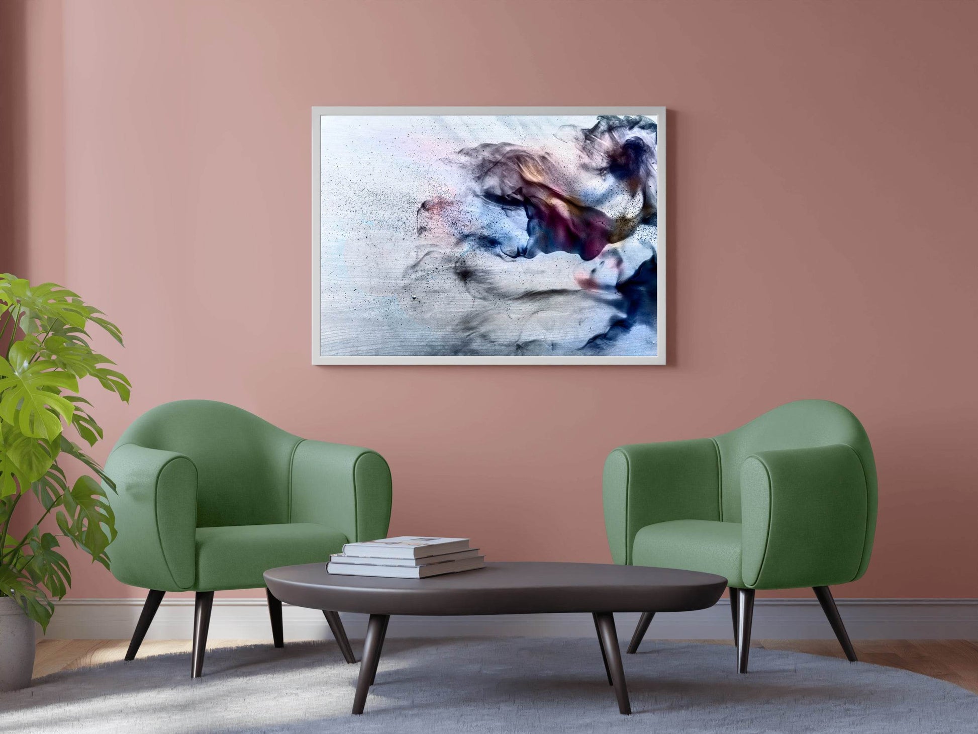 Ink Splash Abstract Wall Art - beink online art store