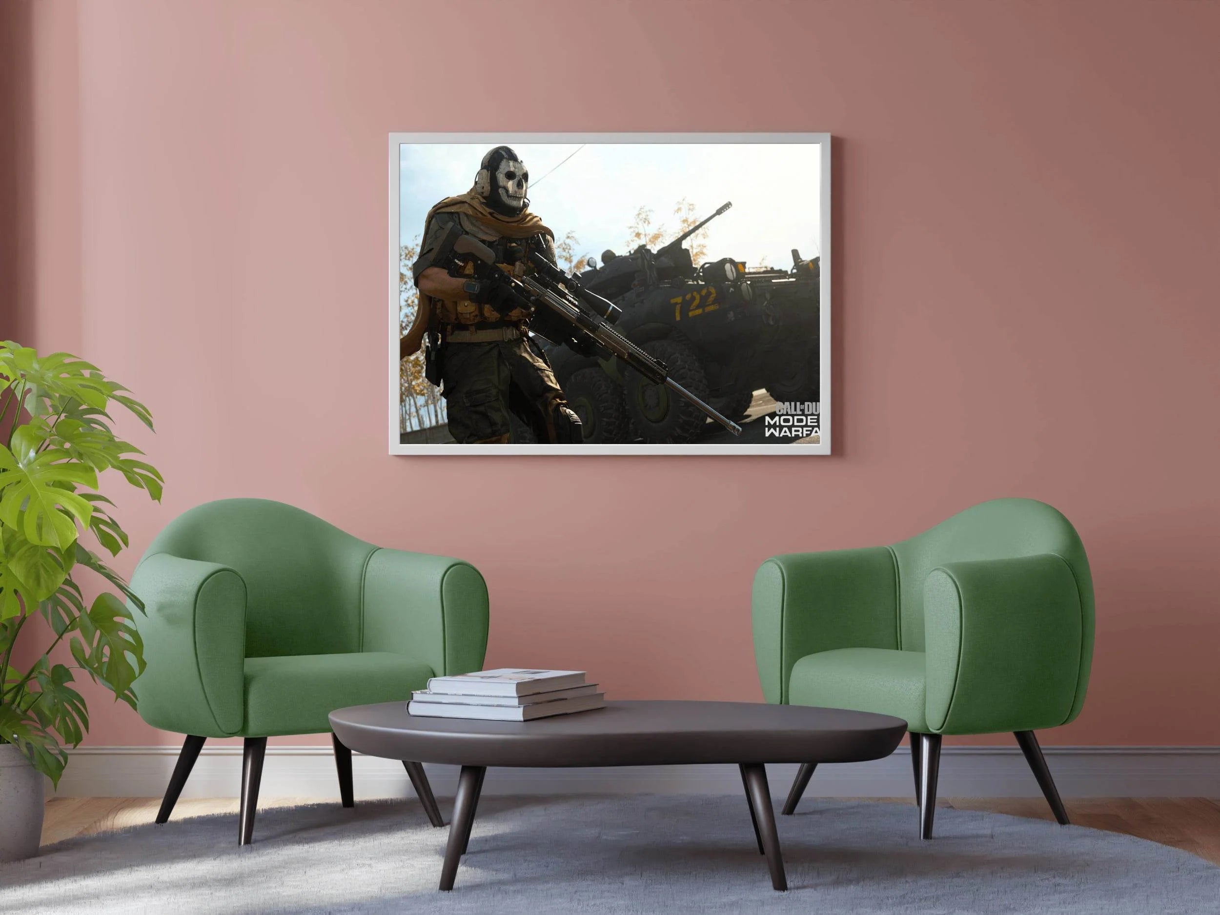 CALL OF DUTY MODERN WARFARE 2 Gaming Wall Art - beink online art store