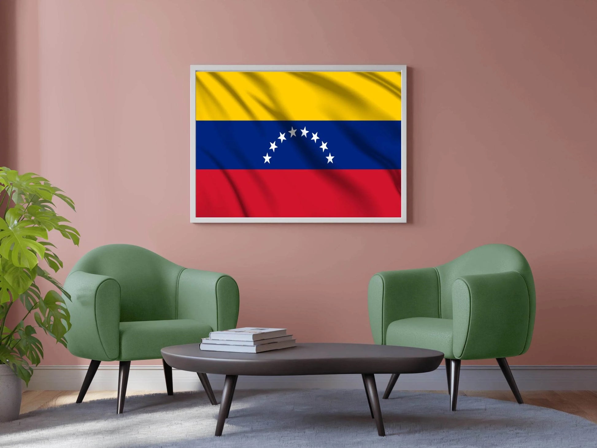 Venezuela National Flag Wall Art - beink online art store