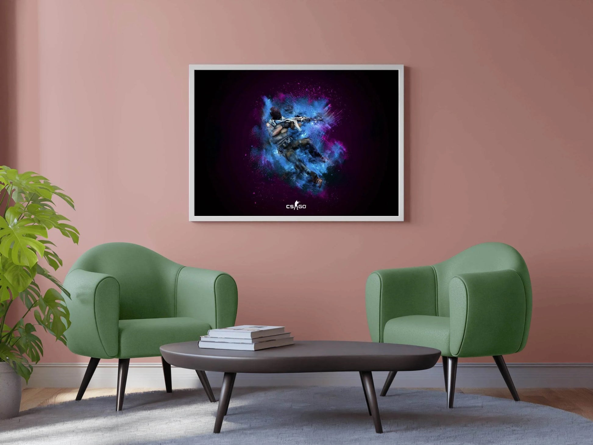Counter Strike GO Gaming Wall Art - beink online art store
