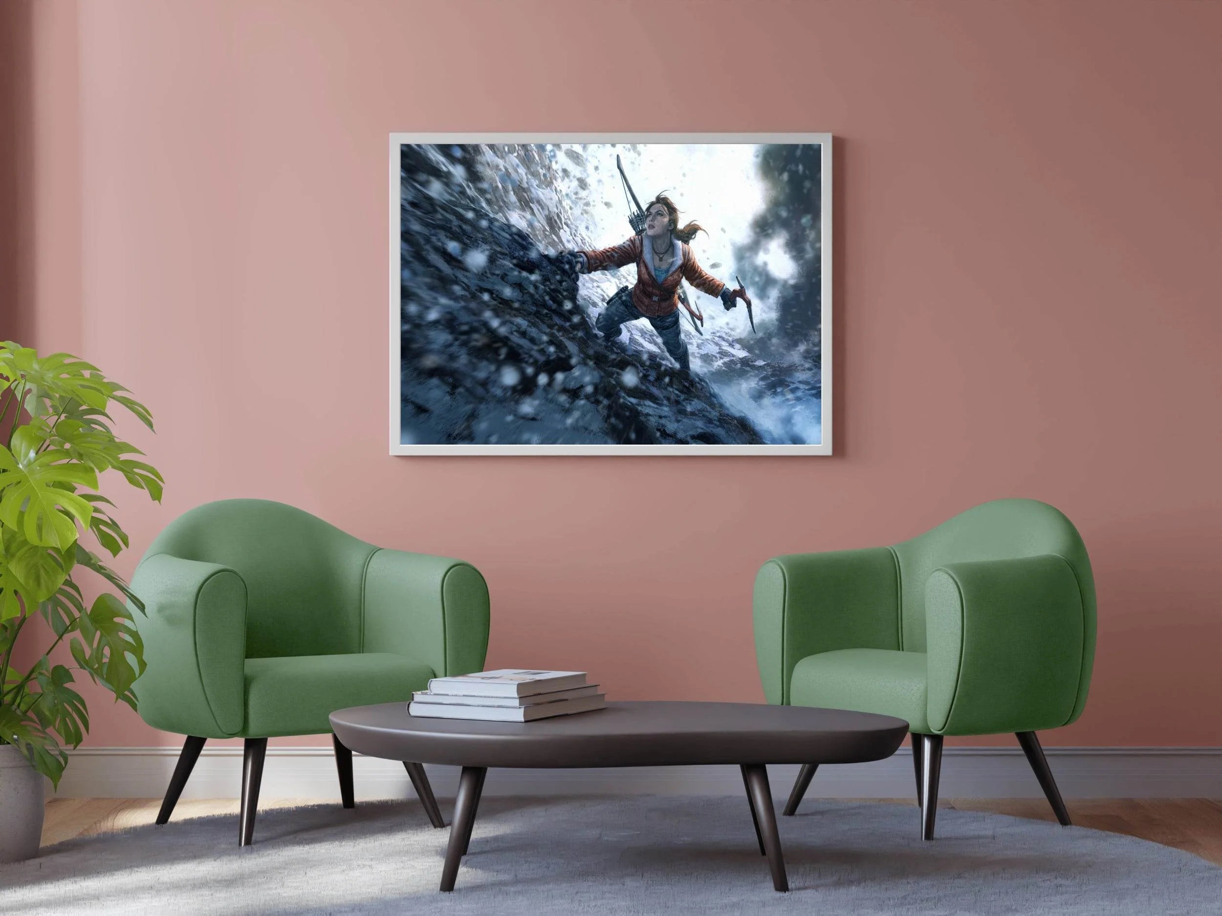 Tomb Raider Gaming Wall Art - beink online art store