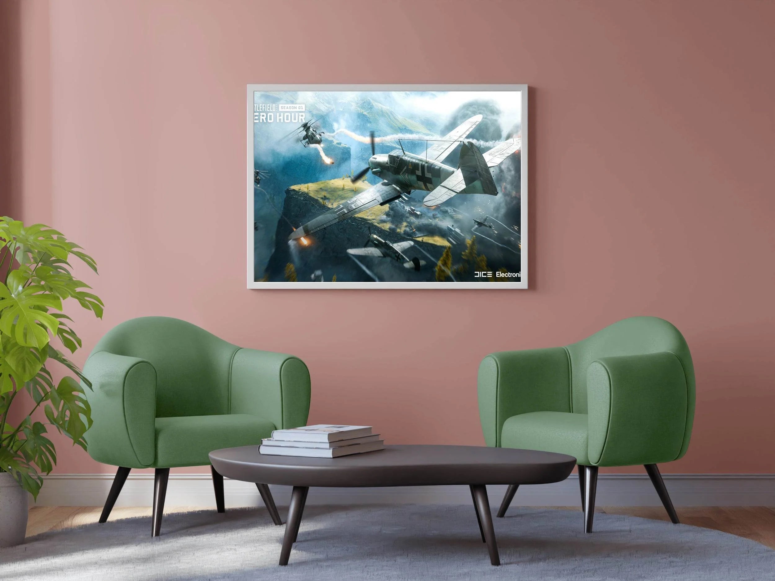 Battlefield 2042 Aerial combat Gaming Wall Art - beink online art store