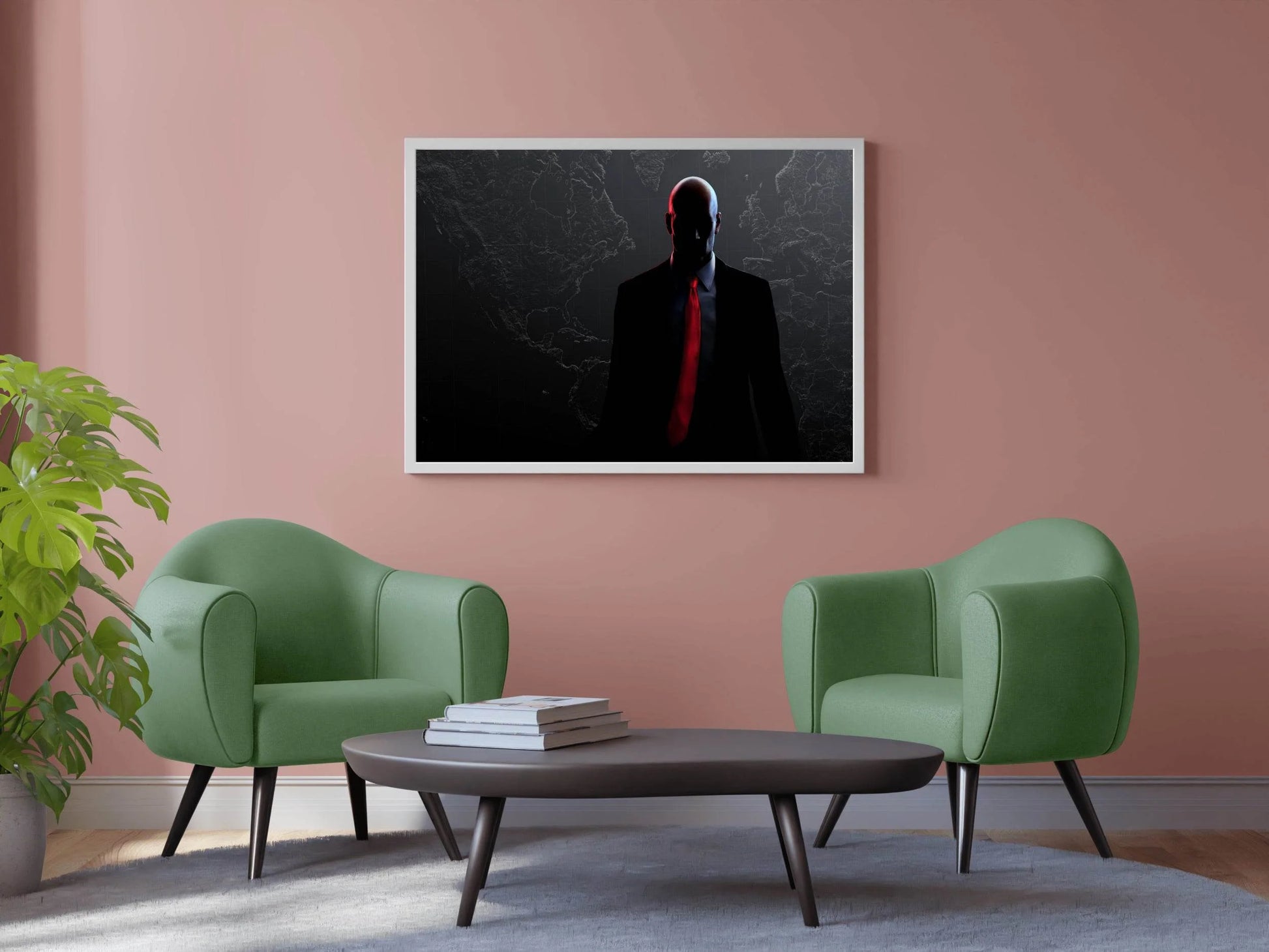 HITMAN Agent 47 Gaming Wall Art - beink online art store