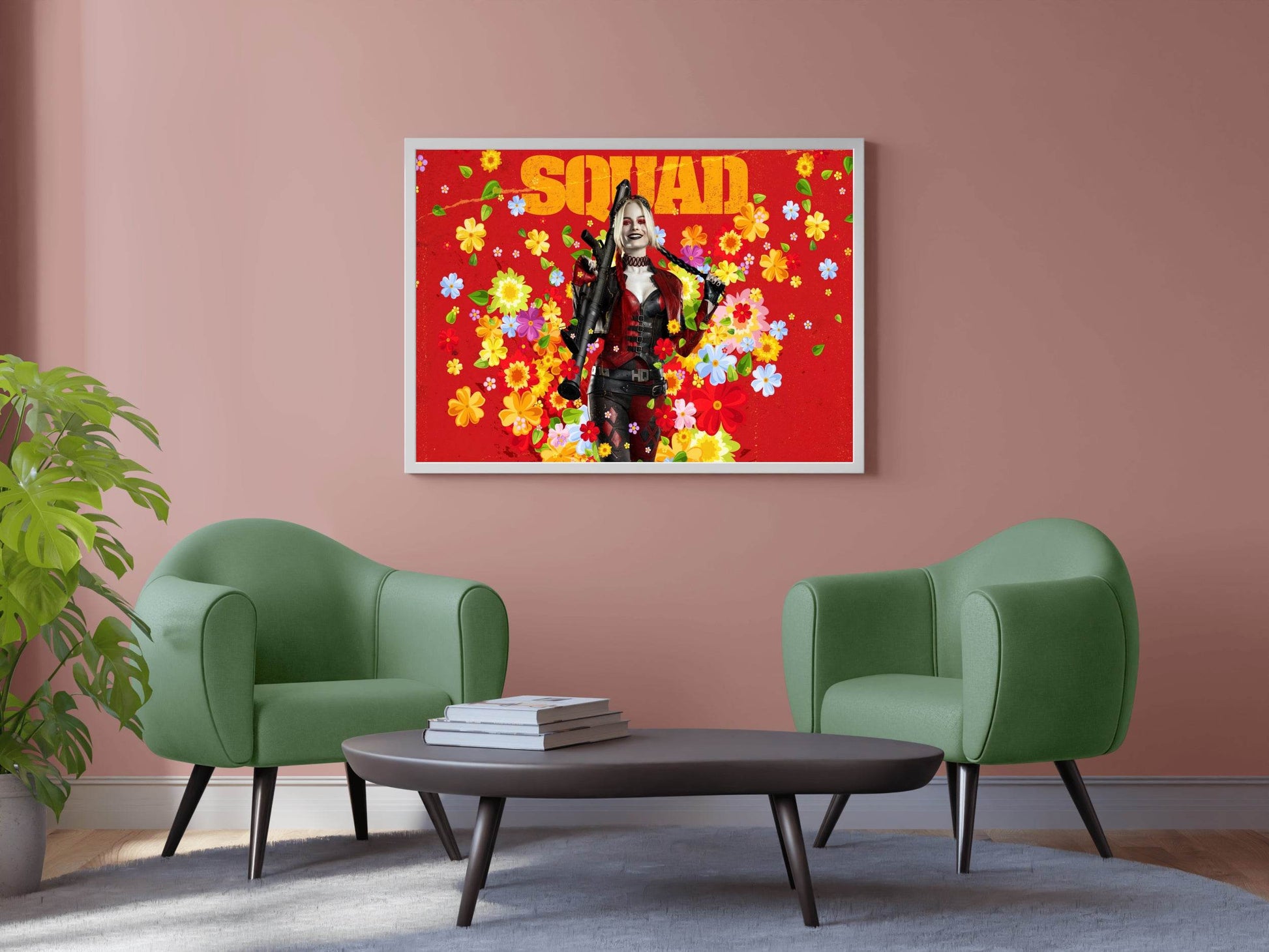 Harley Quinn The Suicide Squad Wall Art - beink online art store