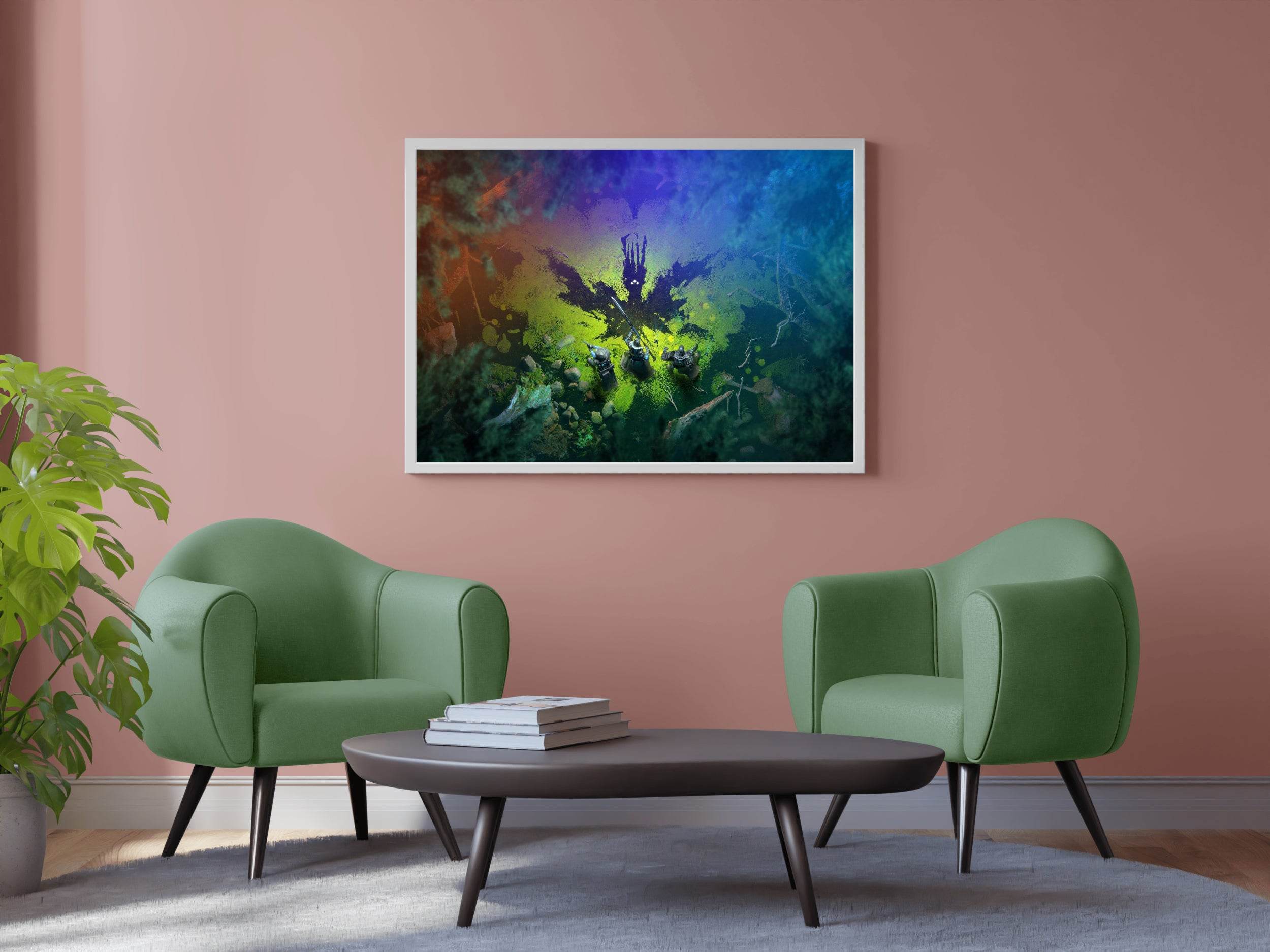Desinty 2 The Witch Queen Gaming Wall Art - beink online art store