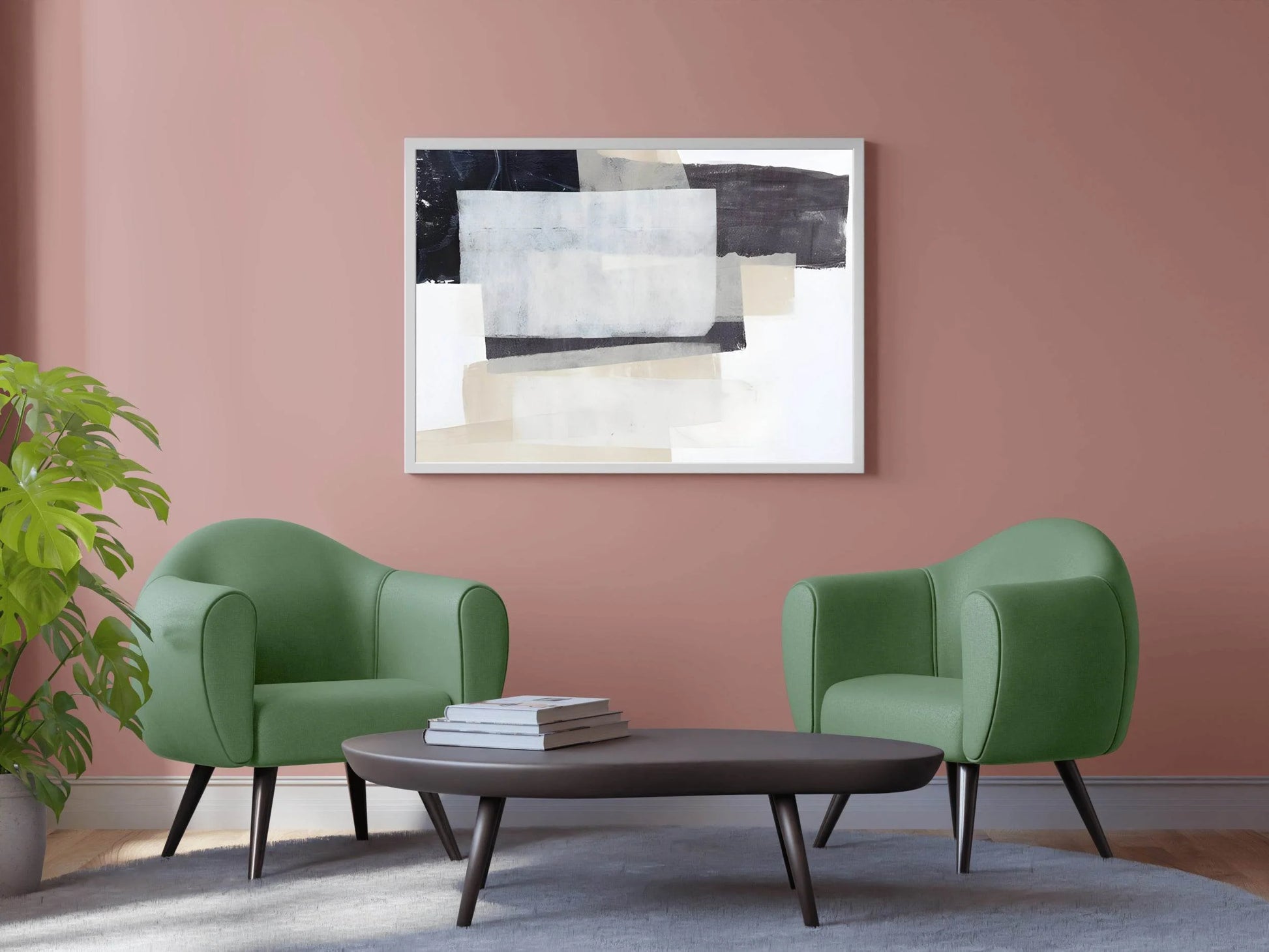 Geometric Shapes and Patchwork Wall Art - beink online art store