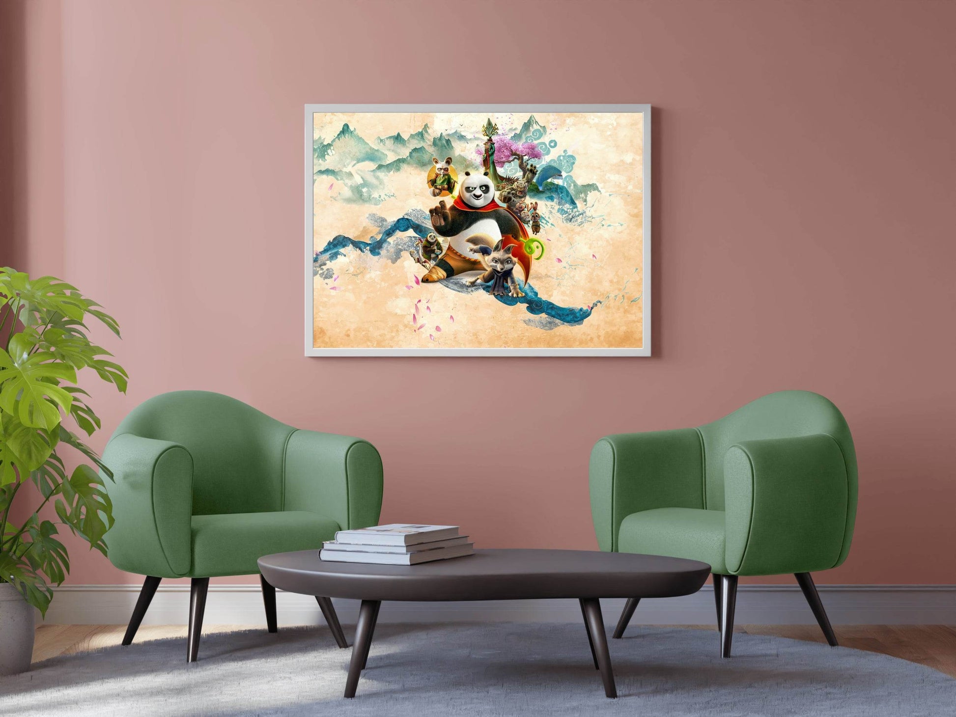 Kung Fu Panda 4 Wall Art - beink online art store
