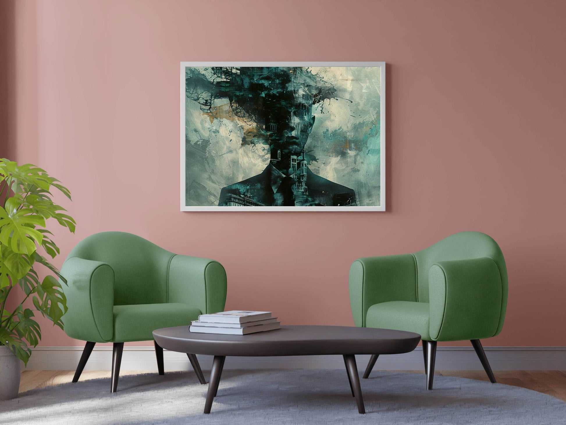 Overburden Mind Visual Digital Art - beink online art store