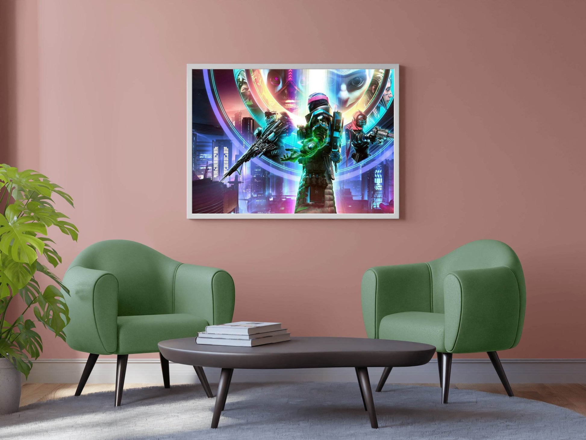 DESTINY 2 Light Fall Gaming Wall Art - beink online art store