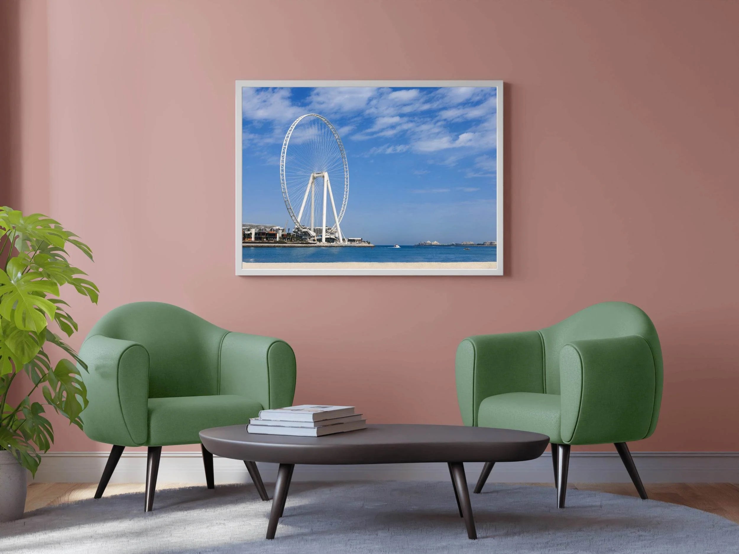 Clear Skies at the Ain Wall Art - beink online art store