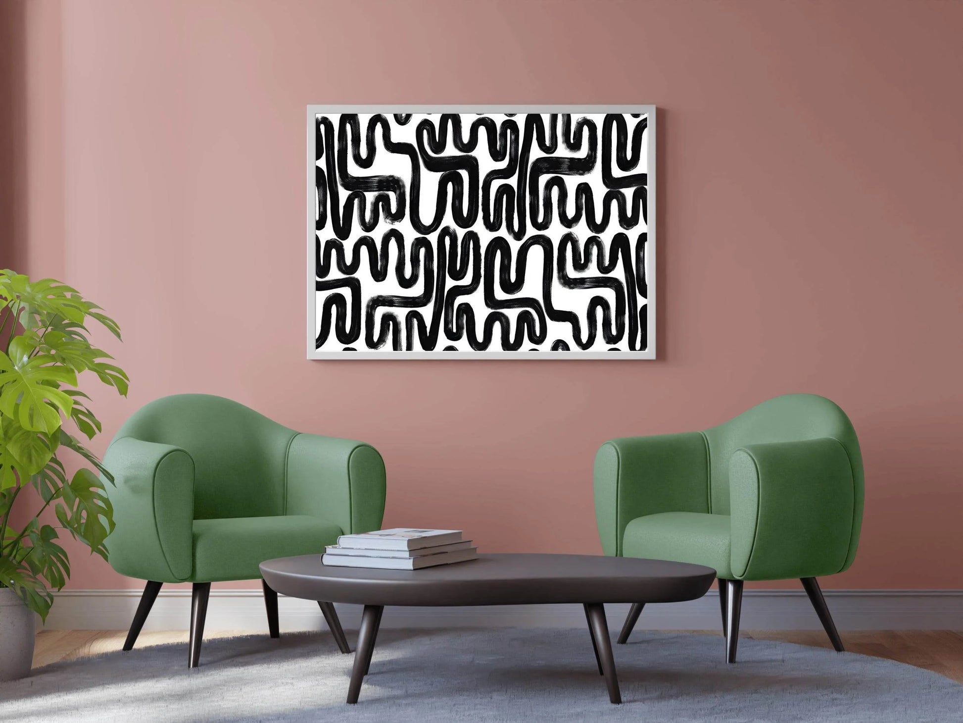 Doodle Design Modern Wall Art - beink online art store