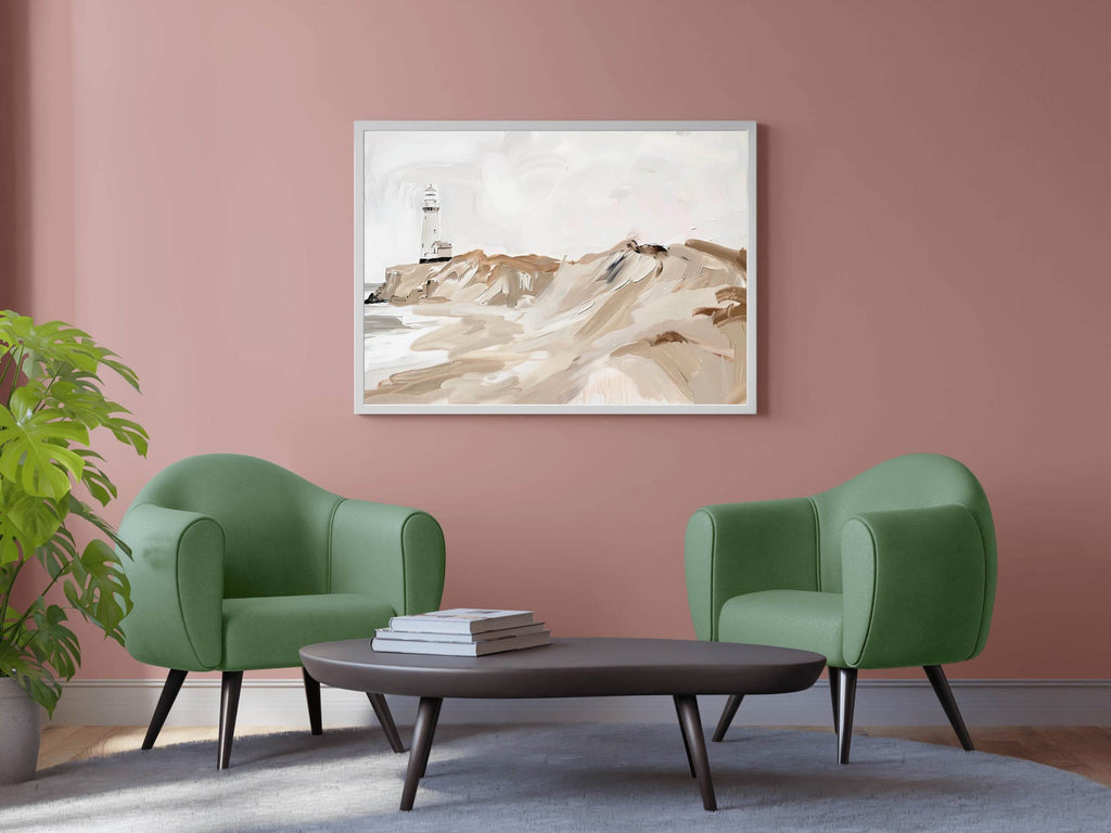 Lighthouse Oil Painting Wall Art - beink online art store