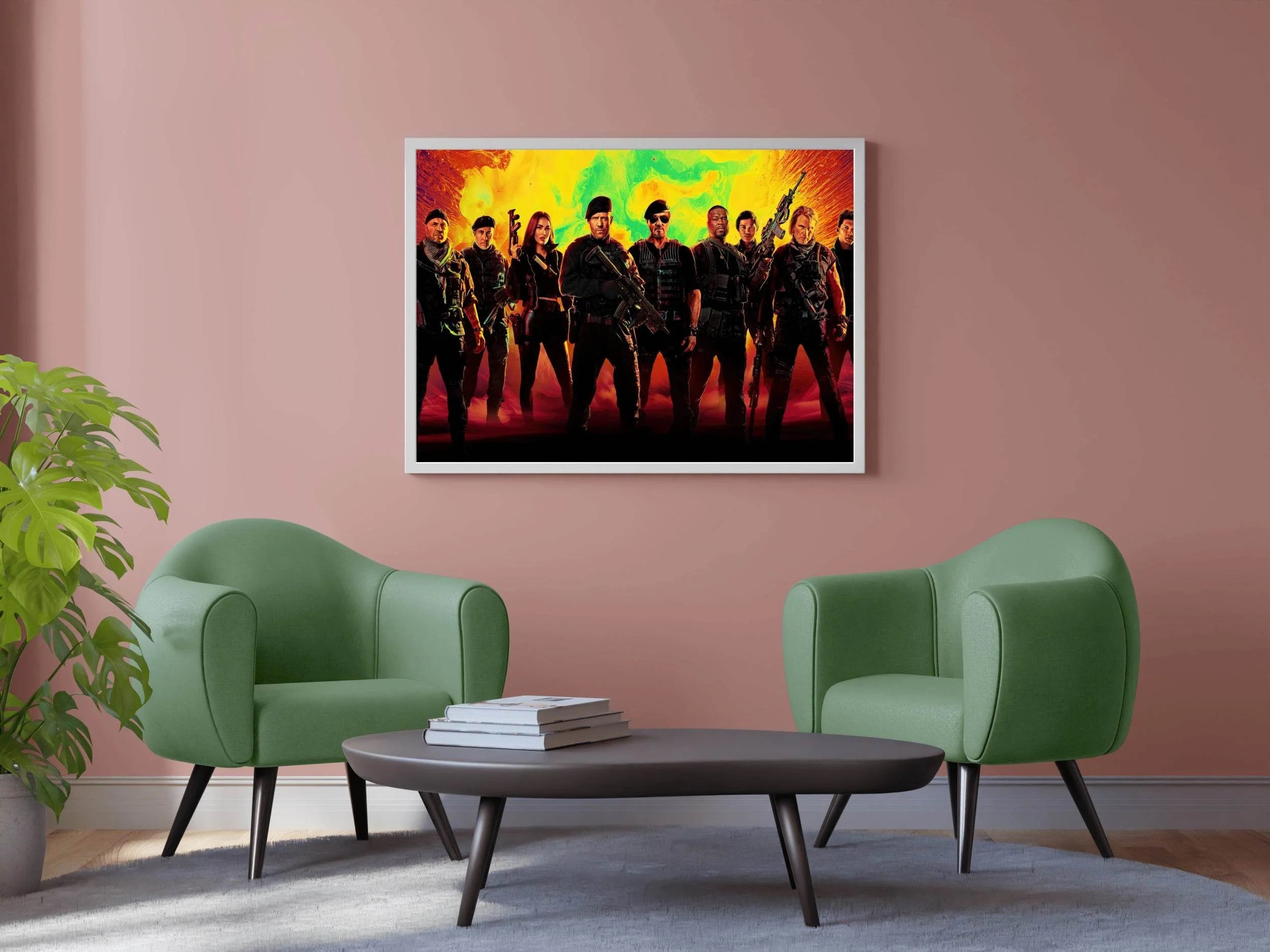 The Expendables Gaming Wall Art - beink online art store