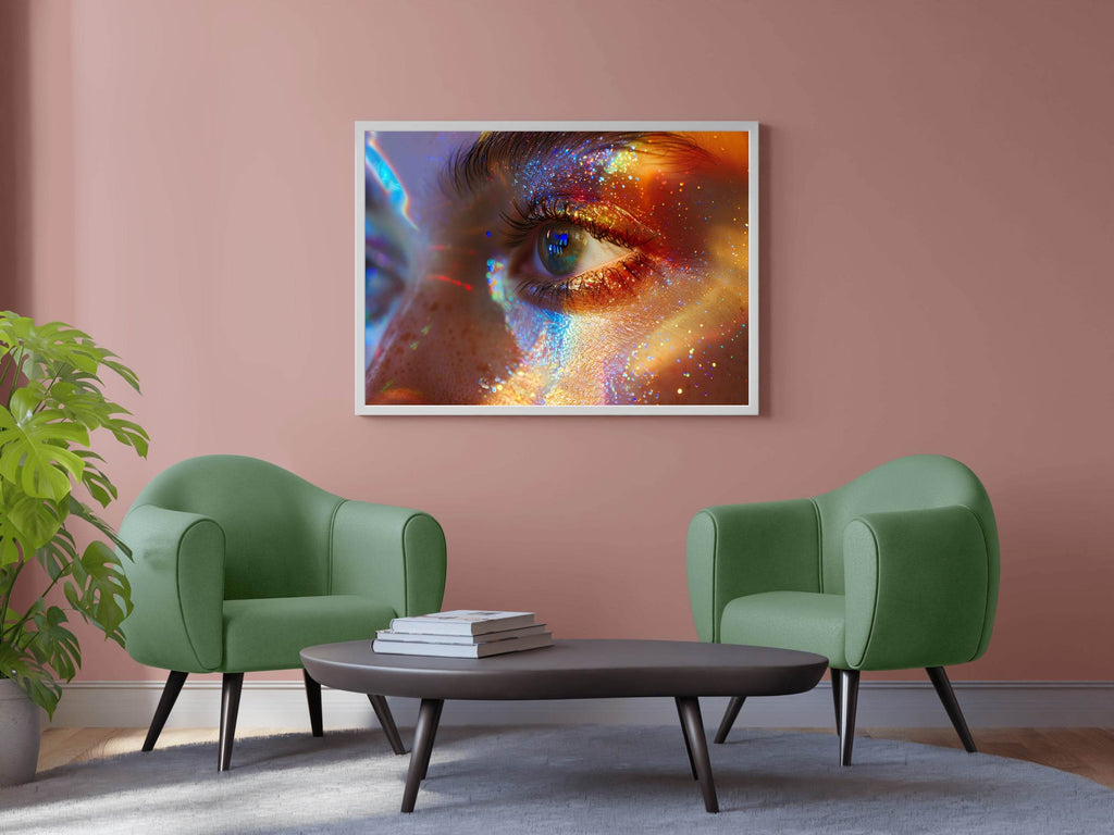 Carnival Women Eyes Makeup Digital Art - beink online art store