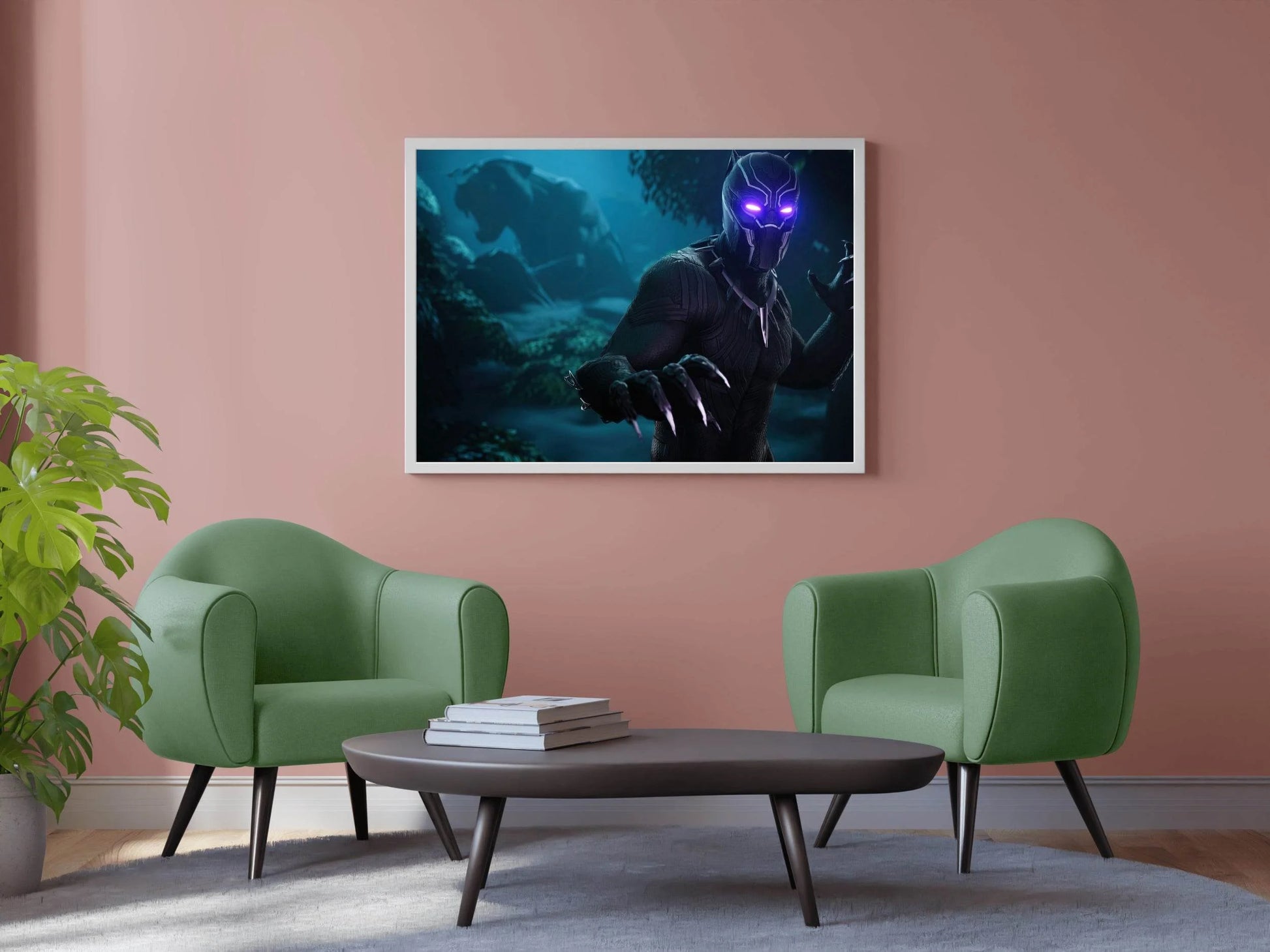BLACK PANTER Gaming Wall Art - beink online art store