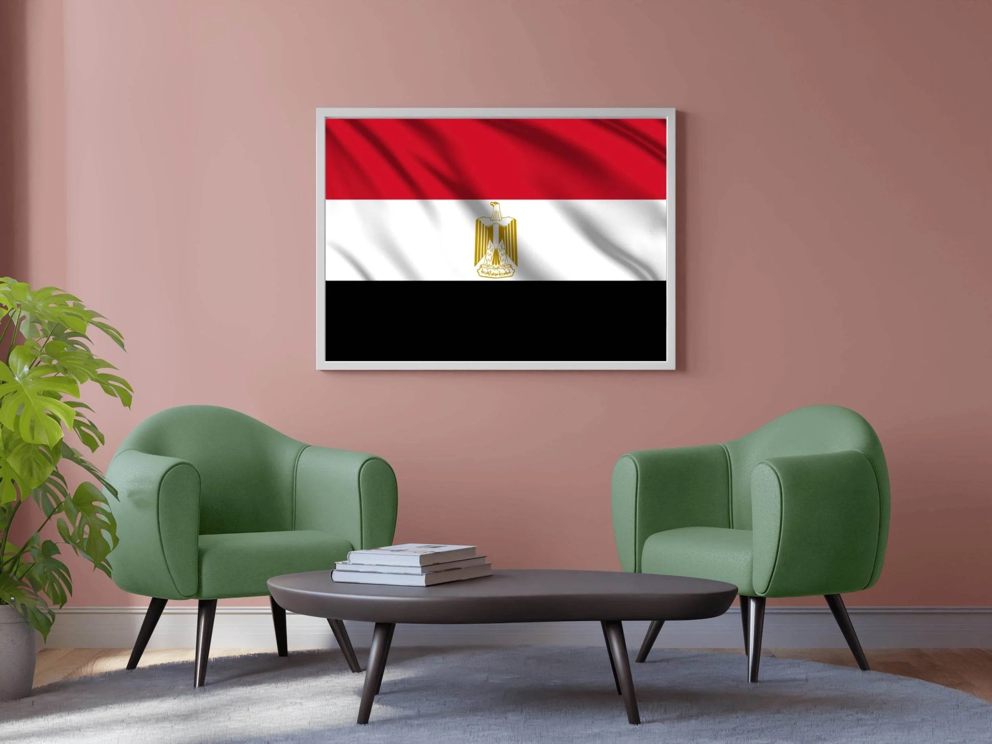 Egypt National Flag Wall Art - beink online art store