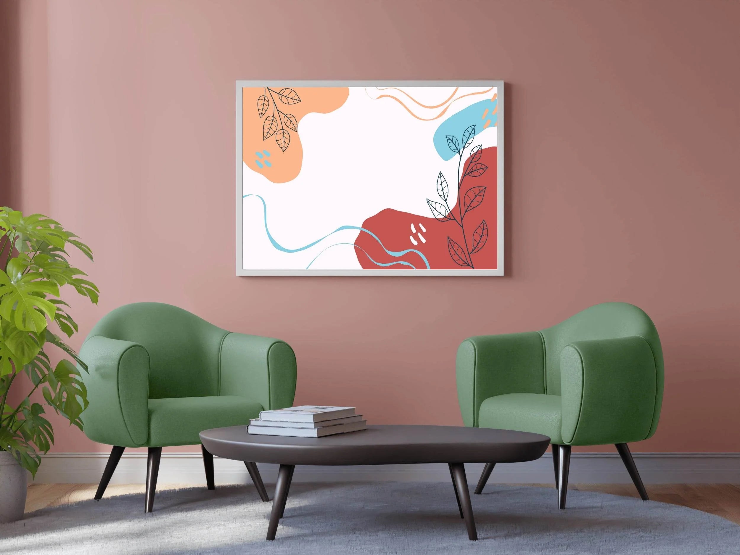 Autumn Leaves Frame Wall Art - beink online art store
