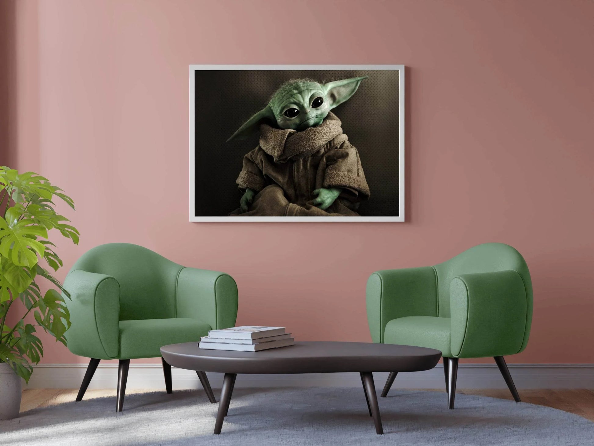 Star Wars Grogu Wall Art - beink online art store