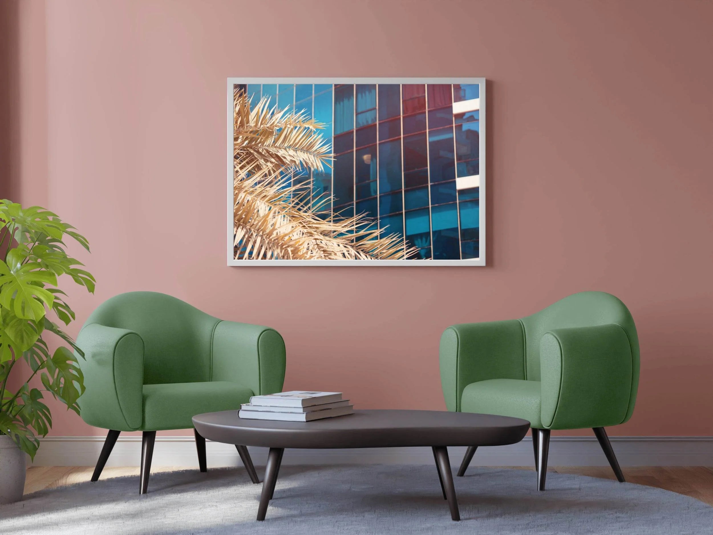 Shadows of Palm Artwork - beink online art store