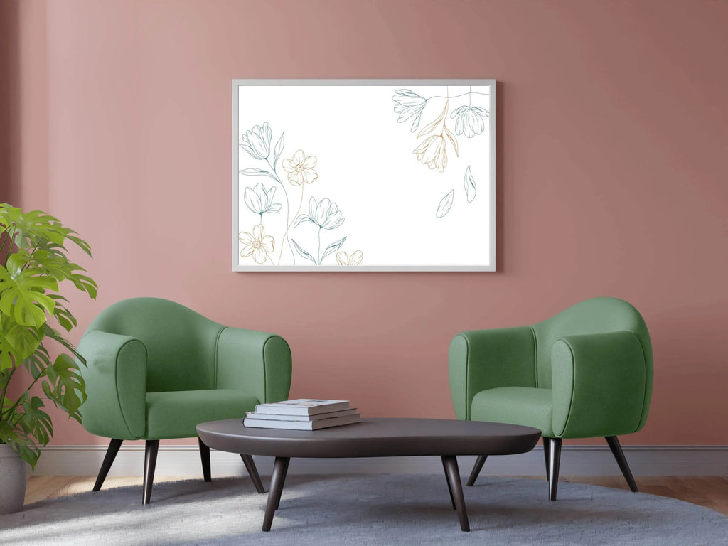 Flower Leaves of Clematis Wall Art - beink online art store
