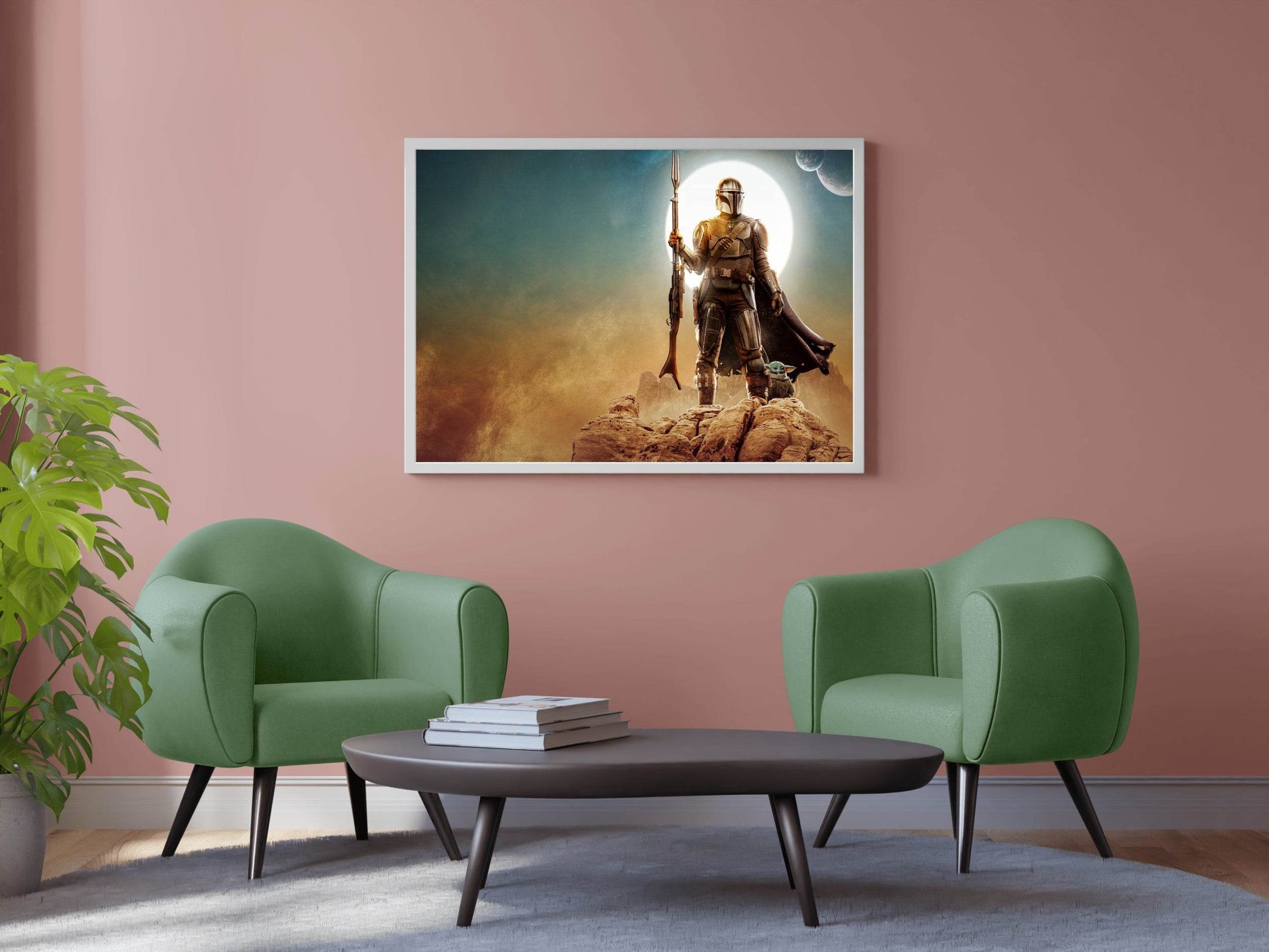 The Mandalorian Wall Art - beink online art store