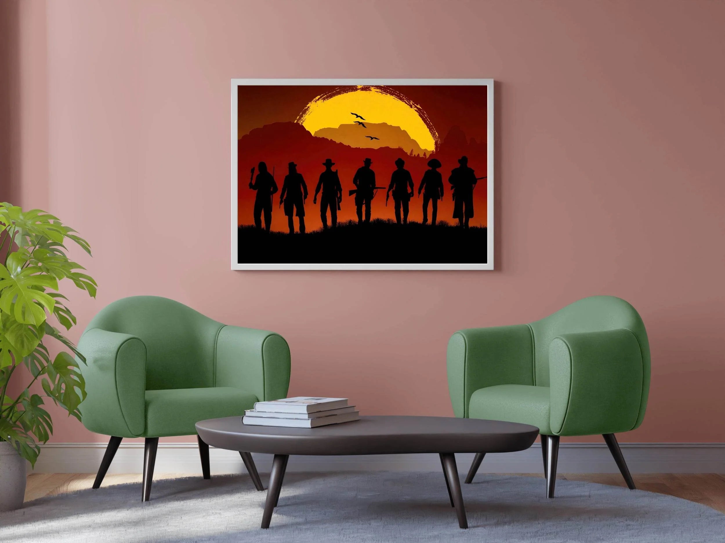 Red Dead Redemption 2 Gaming Wall Art - beink online art store