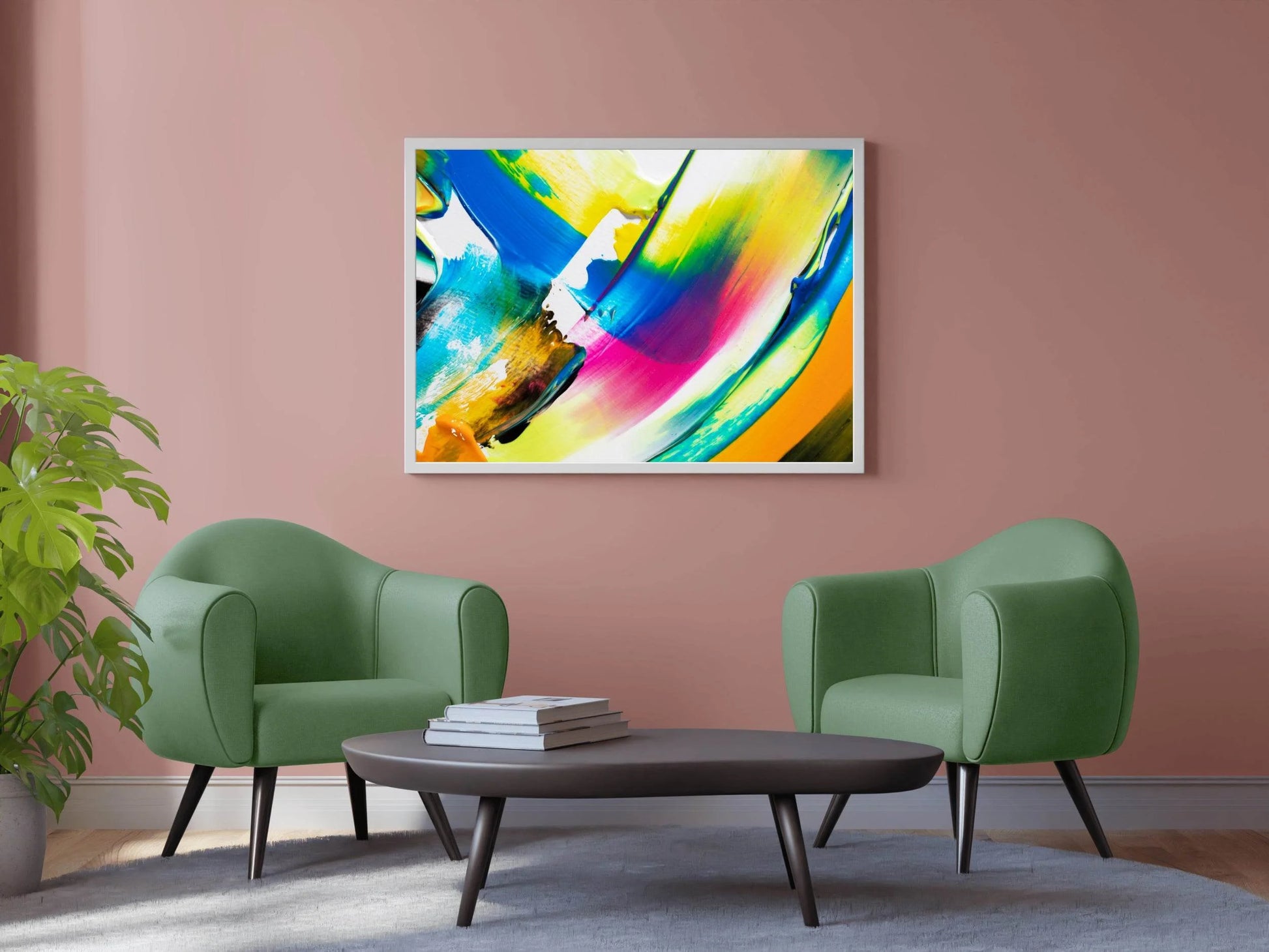 Multi Color Abstract Wall Art - beink online art store