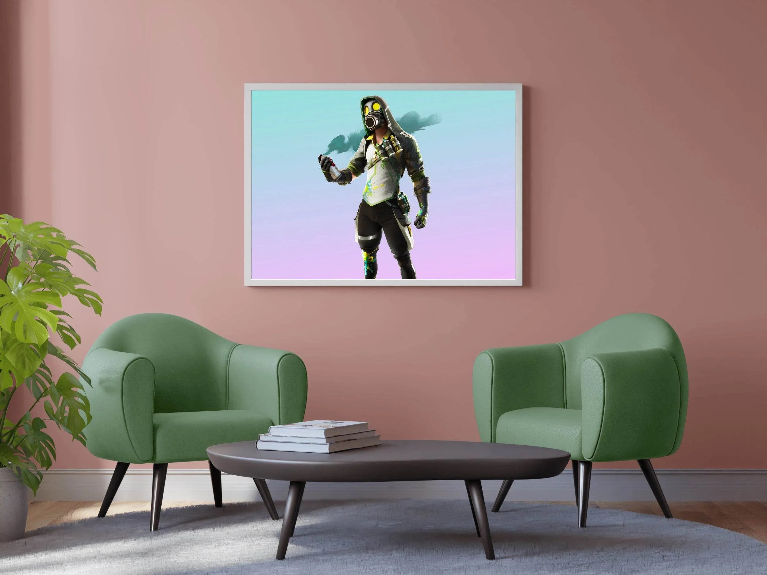 FORTNITE Toxic Tagger Gaming Wall Art - beink online art store