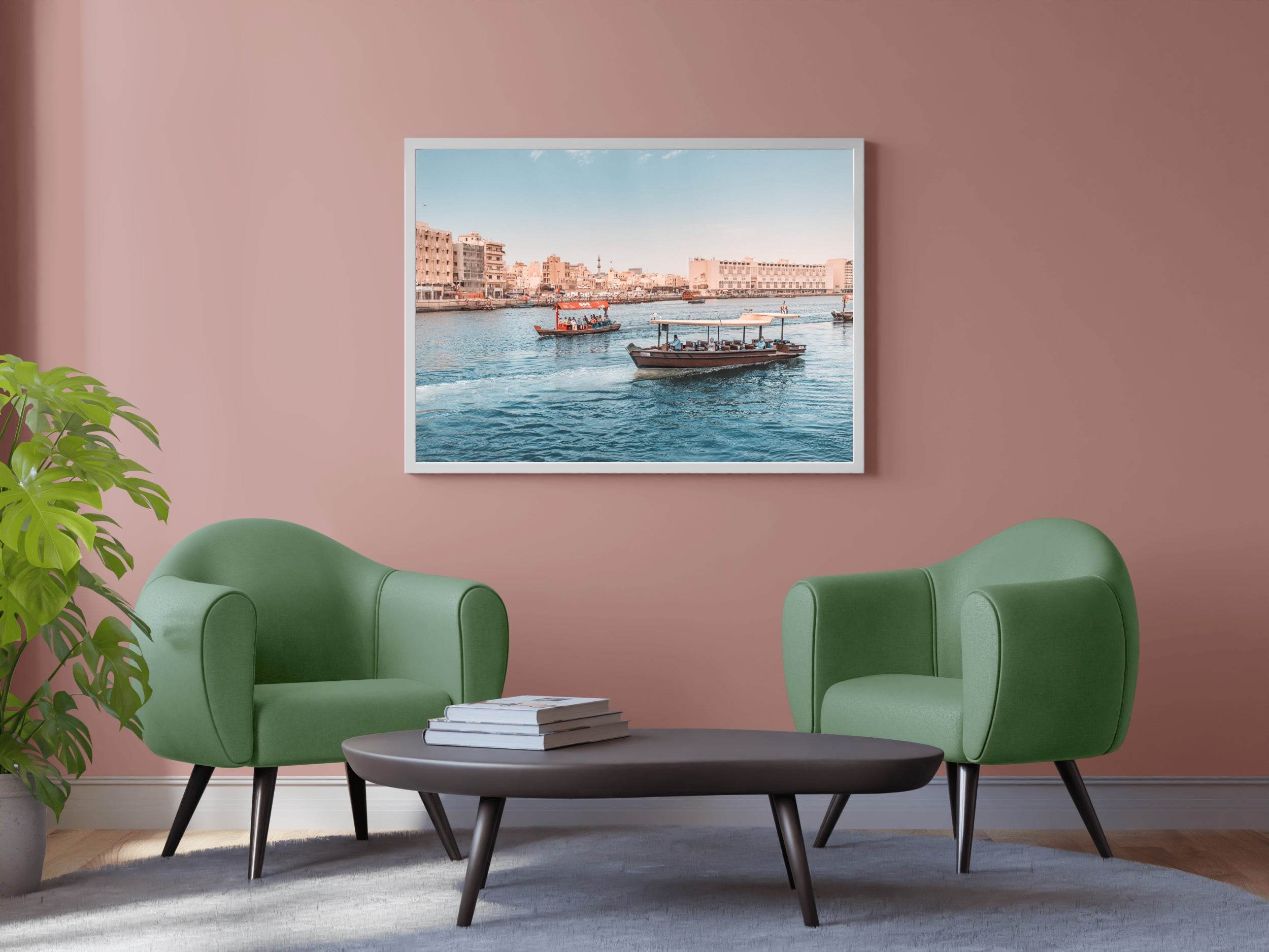 Dubai Creek Wall Art - beink online art store