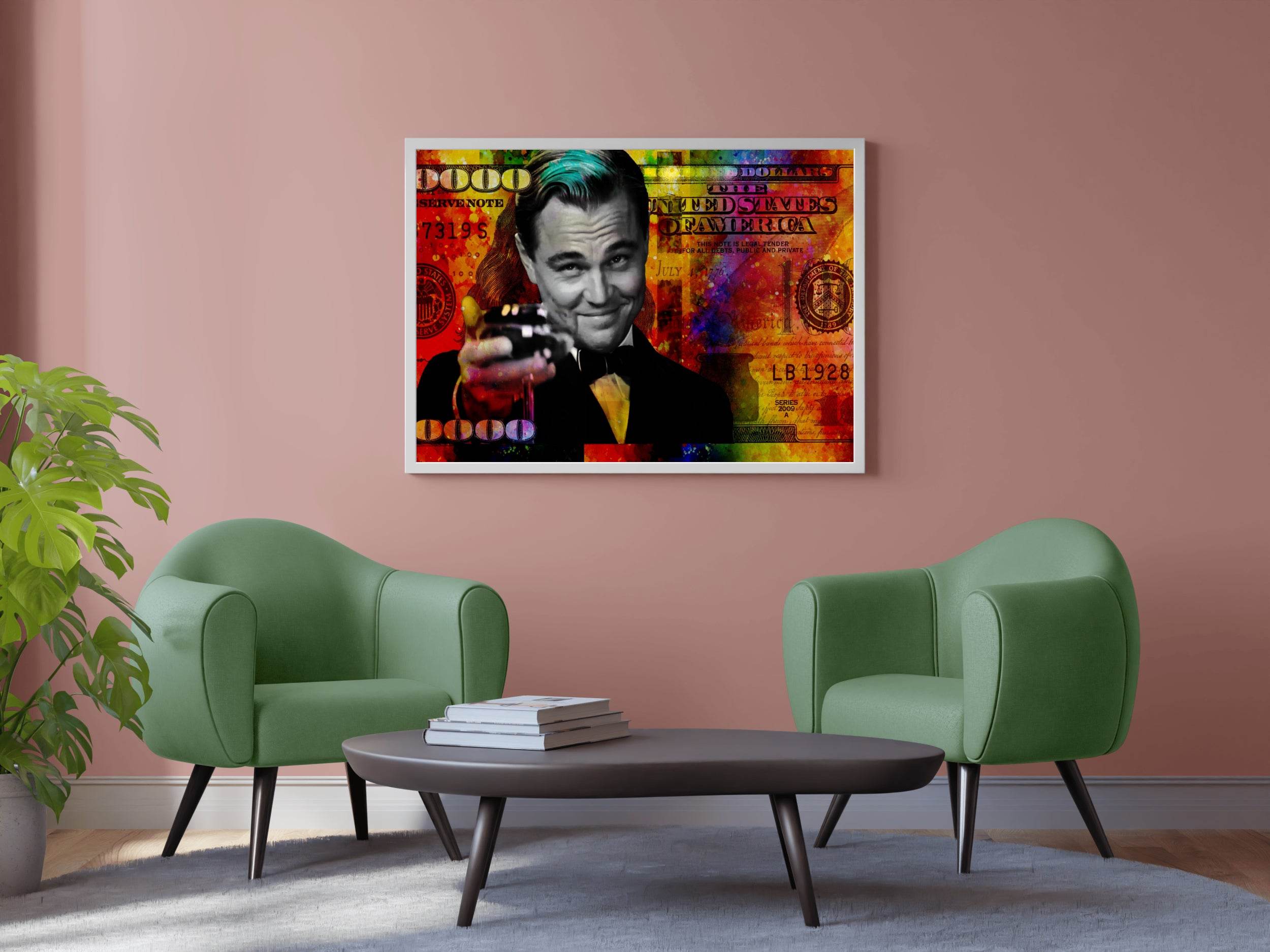 Leonardo DiCaprio- The Great Gatsby Wall Art - beink online art store
